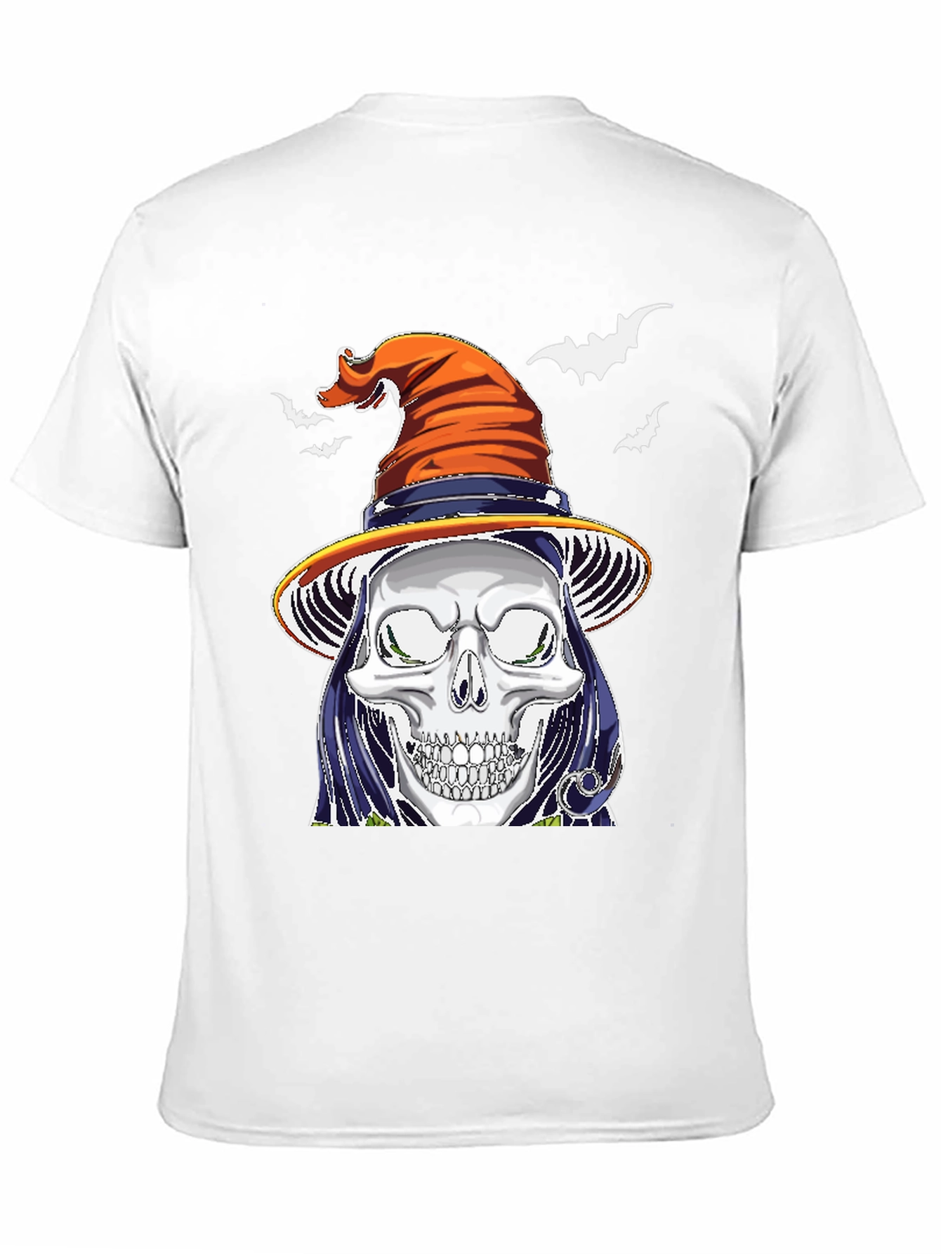 Skull Witch Halloween T-Shirt