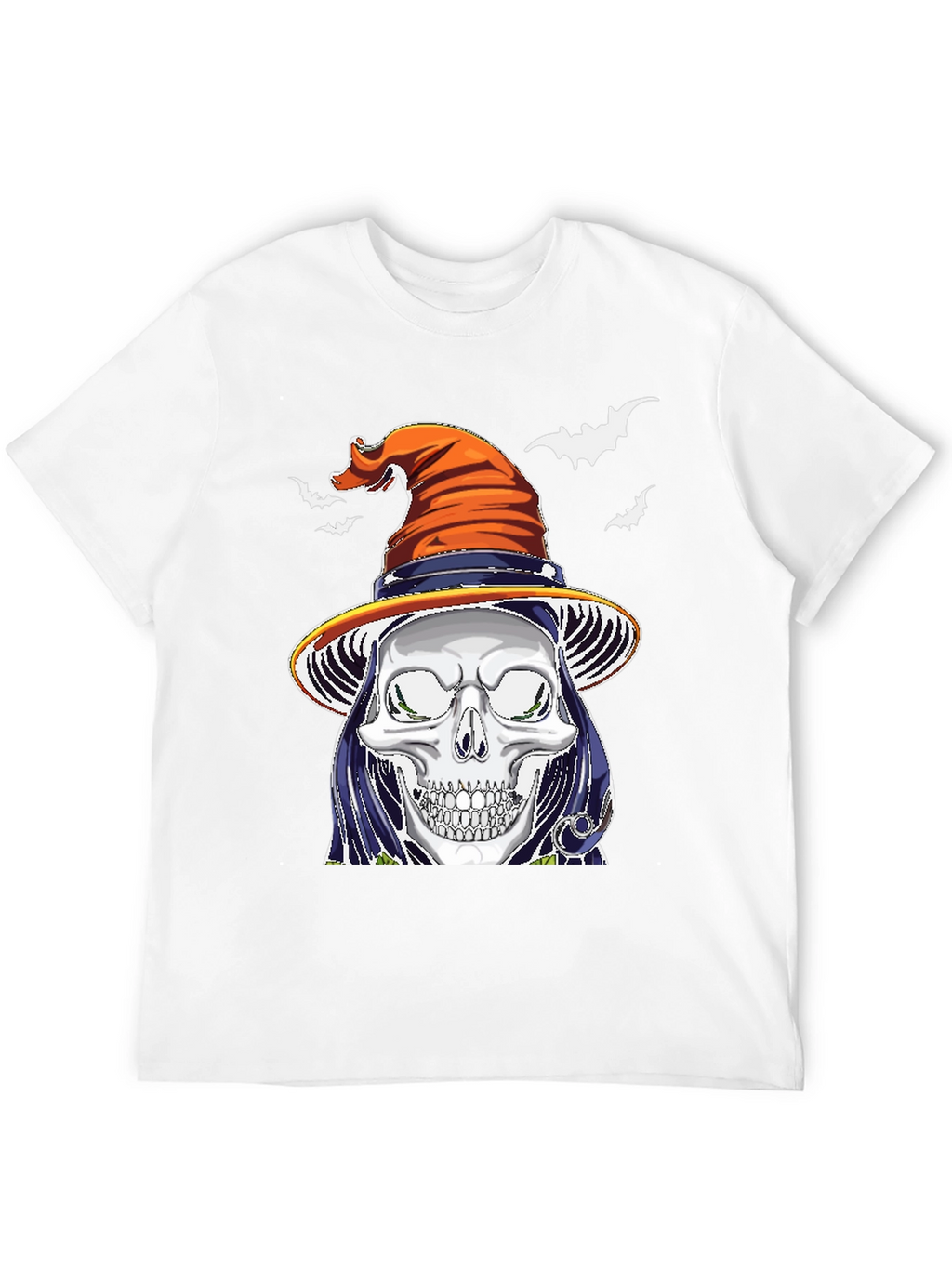 Skull Witch Halloween T-Shirt