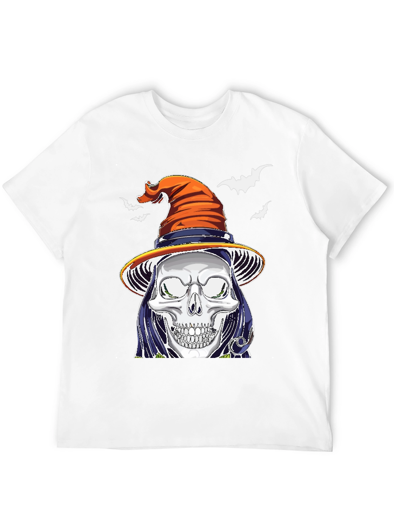 Skull Witch Halloween T-Shirt