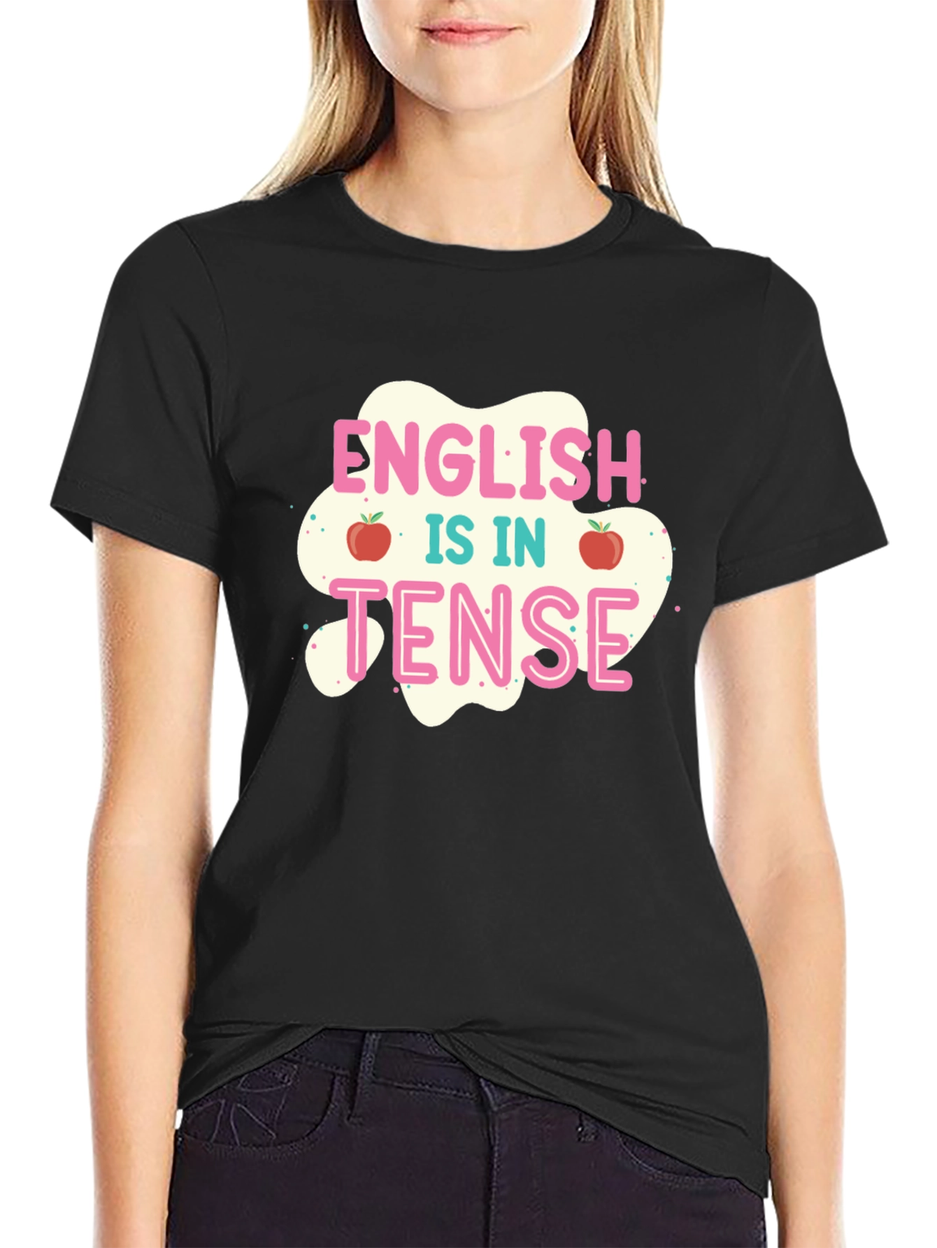 English is in Tense T-Shirt
