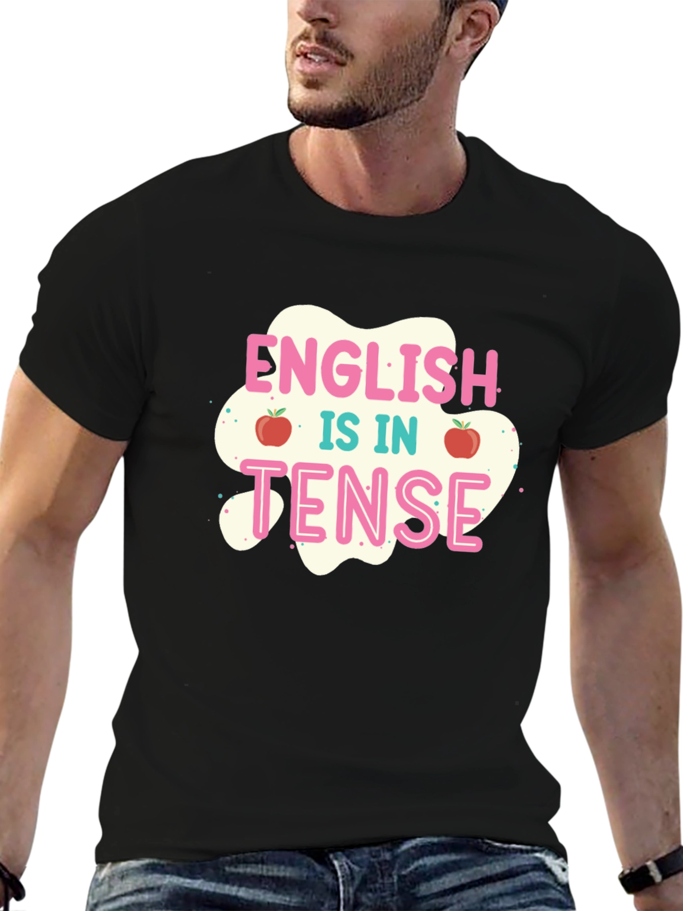 English is in Tense T-Shirt