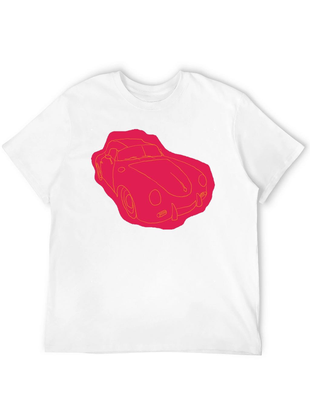 Retro Car Graphic Tee - Black