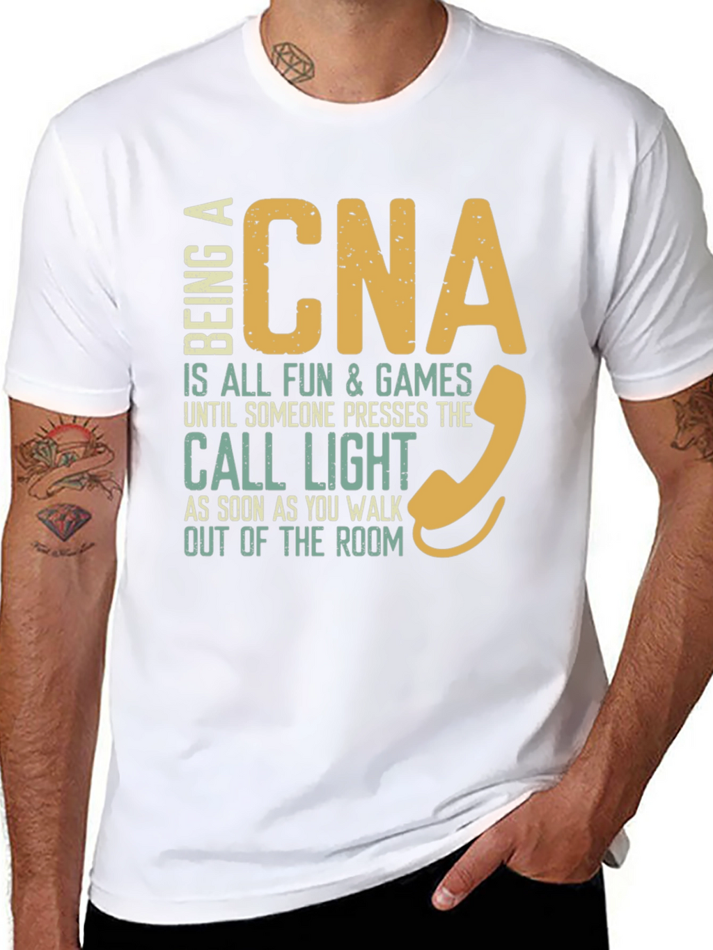 CNA Fun & Games T-Shirt Nurse Assistant Apparel