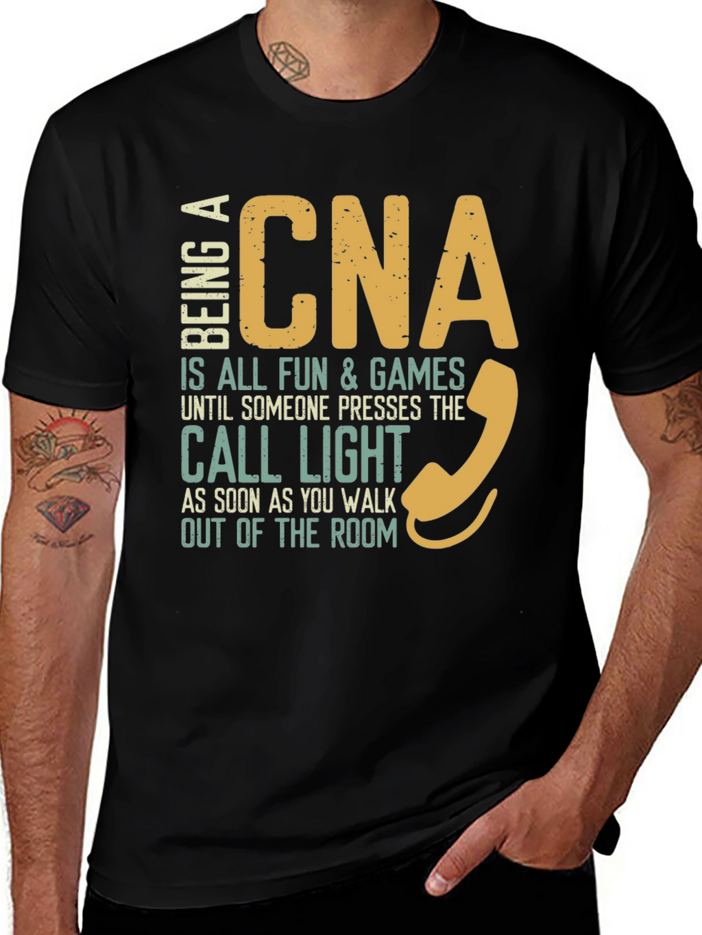 CNA Fun & Games T-Shirt Nurse Assistant Apparel