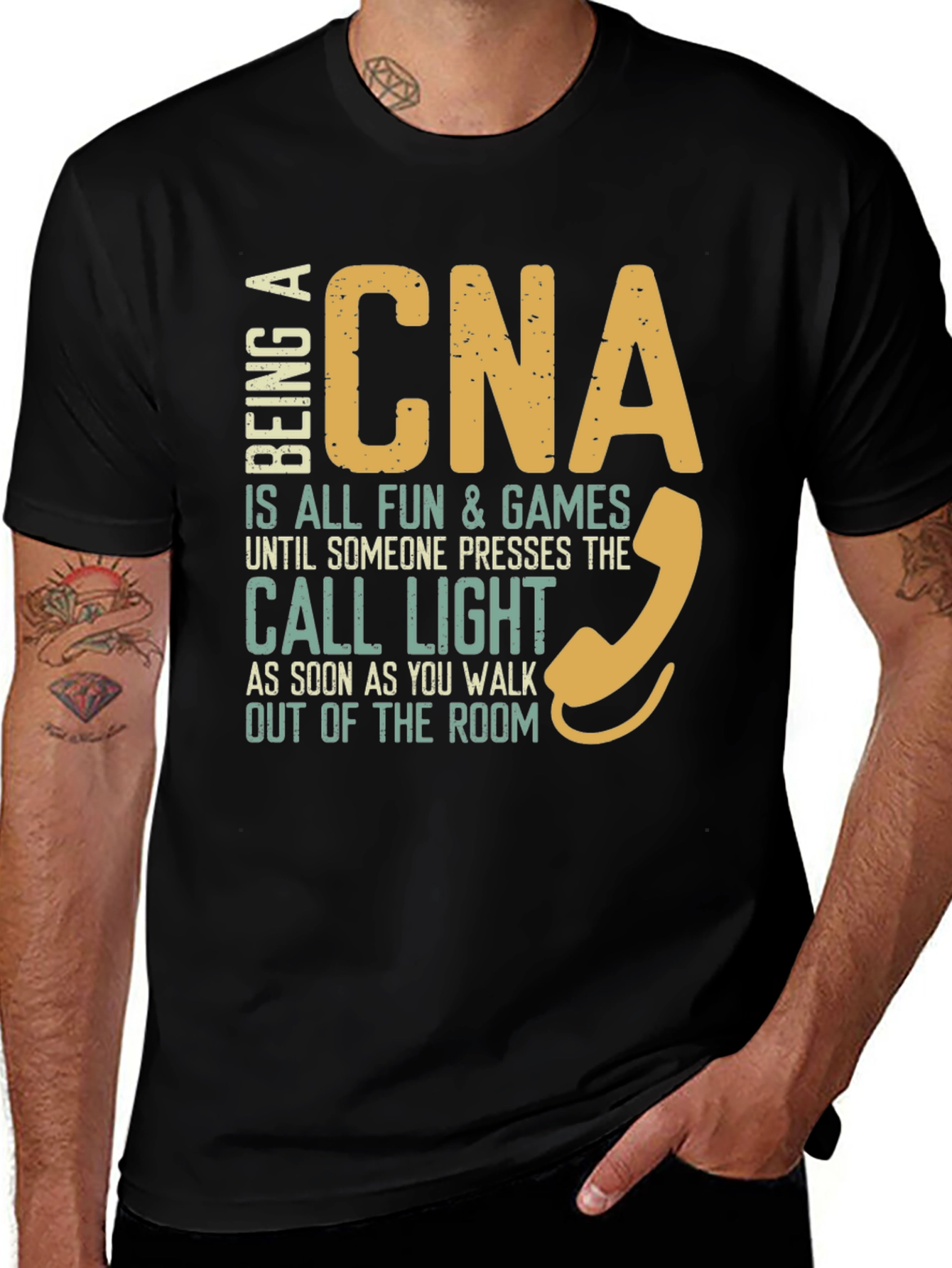 CNA Fun & Games T-Shirt Nurse Assistant Apparel