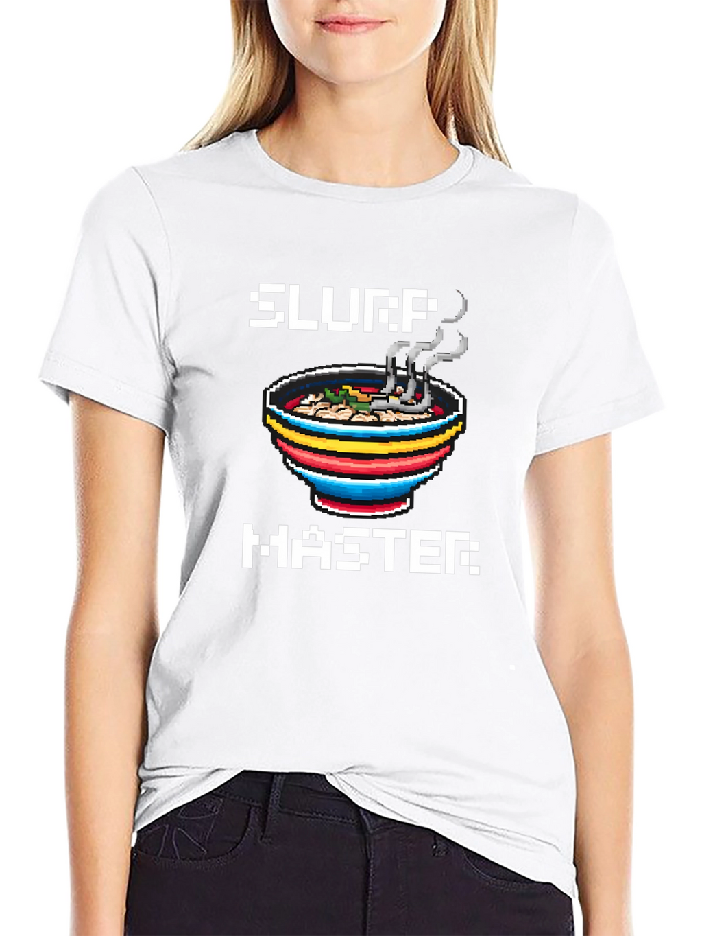 Slurp Master Pixel Art Graphic Tee