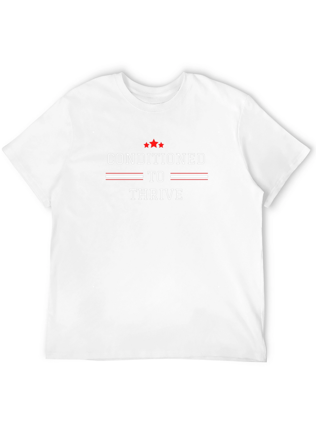 Conditioned to Thrive Graphic Tee - Black