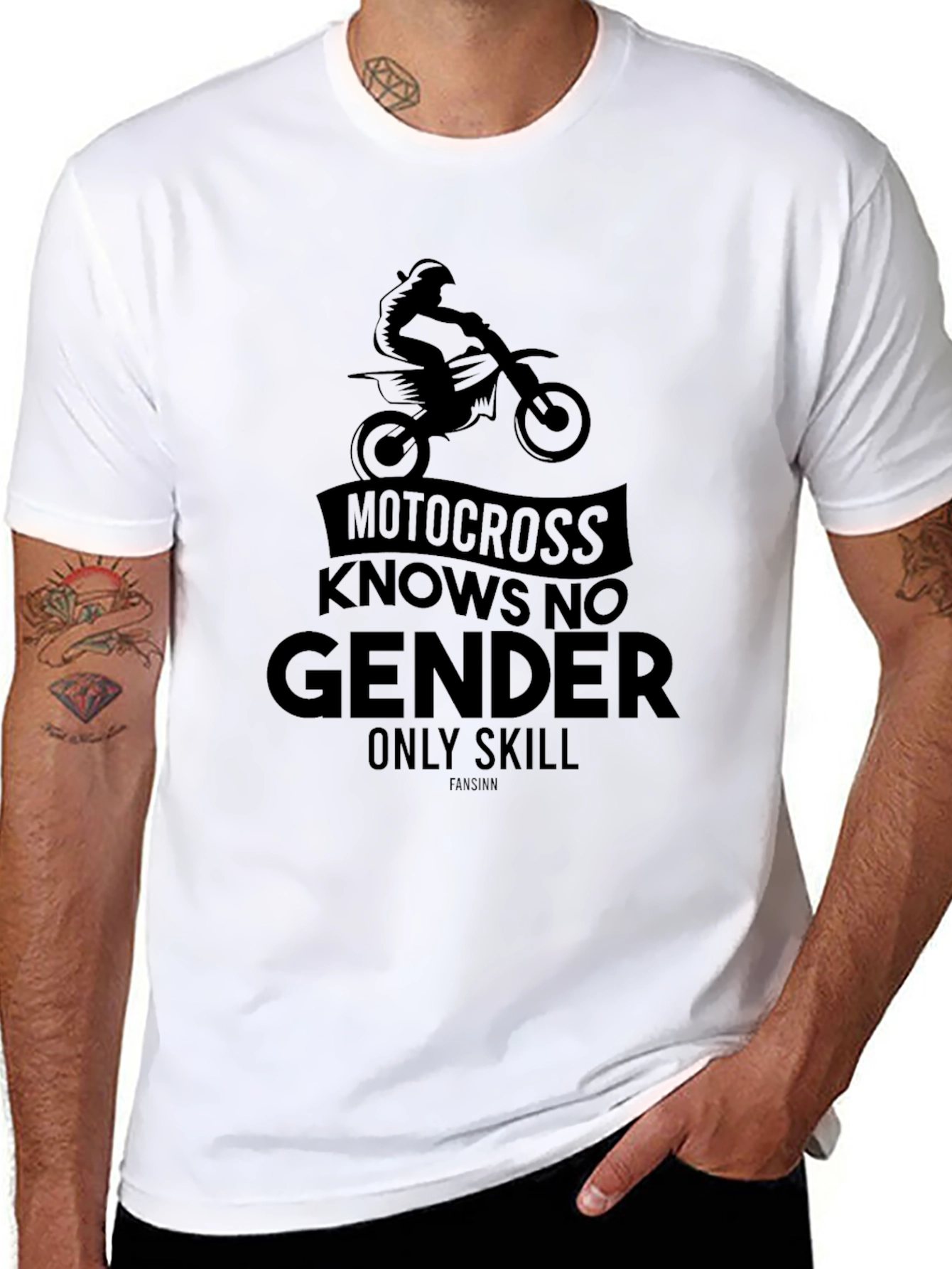 Motocross Knows No Gender T-Shirt