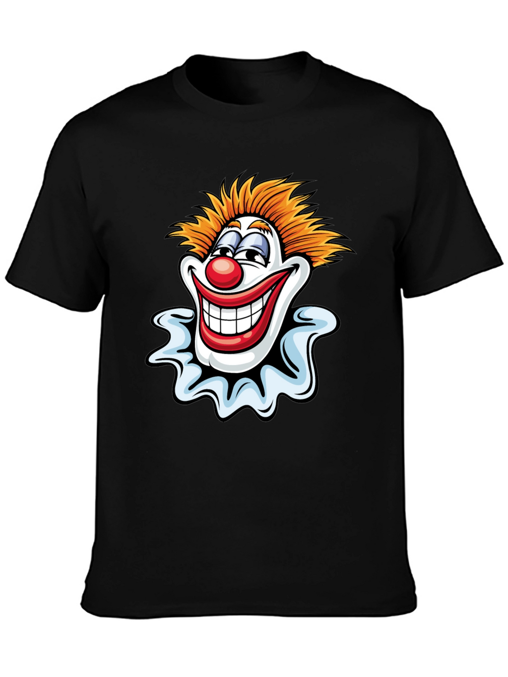 Clown Graphic Tee - Mens Black T-Shirt