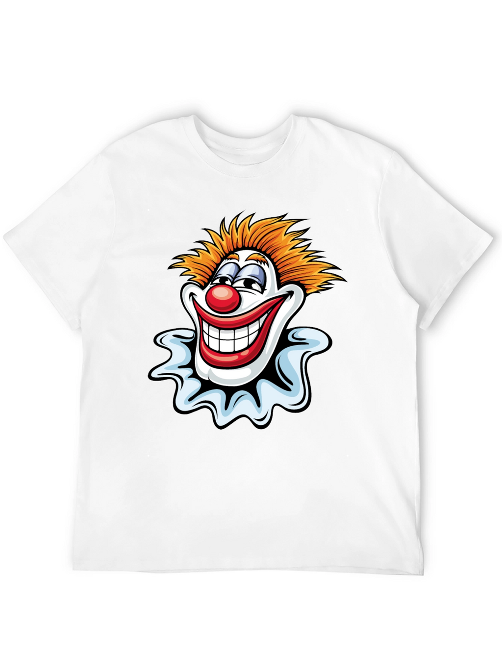 Clown Graphic Tee - Mens Black T-Shirt