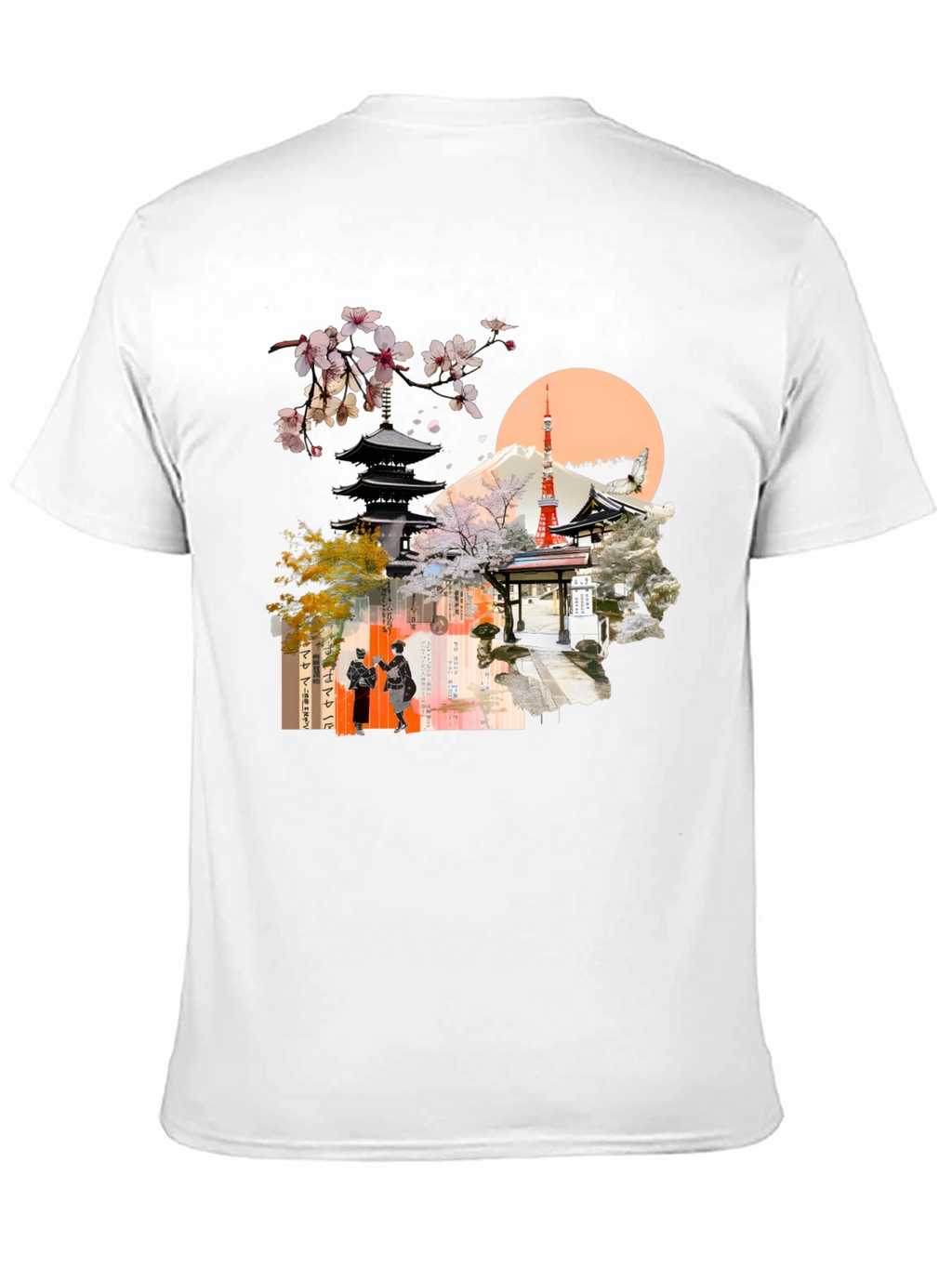Japanese Inspired Graphic Print Tee