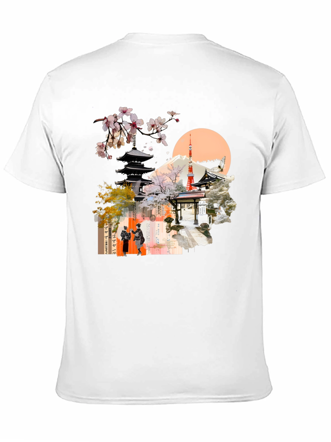 Japanese Inspired Graphic Print Tee