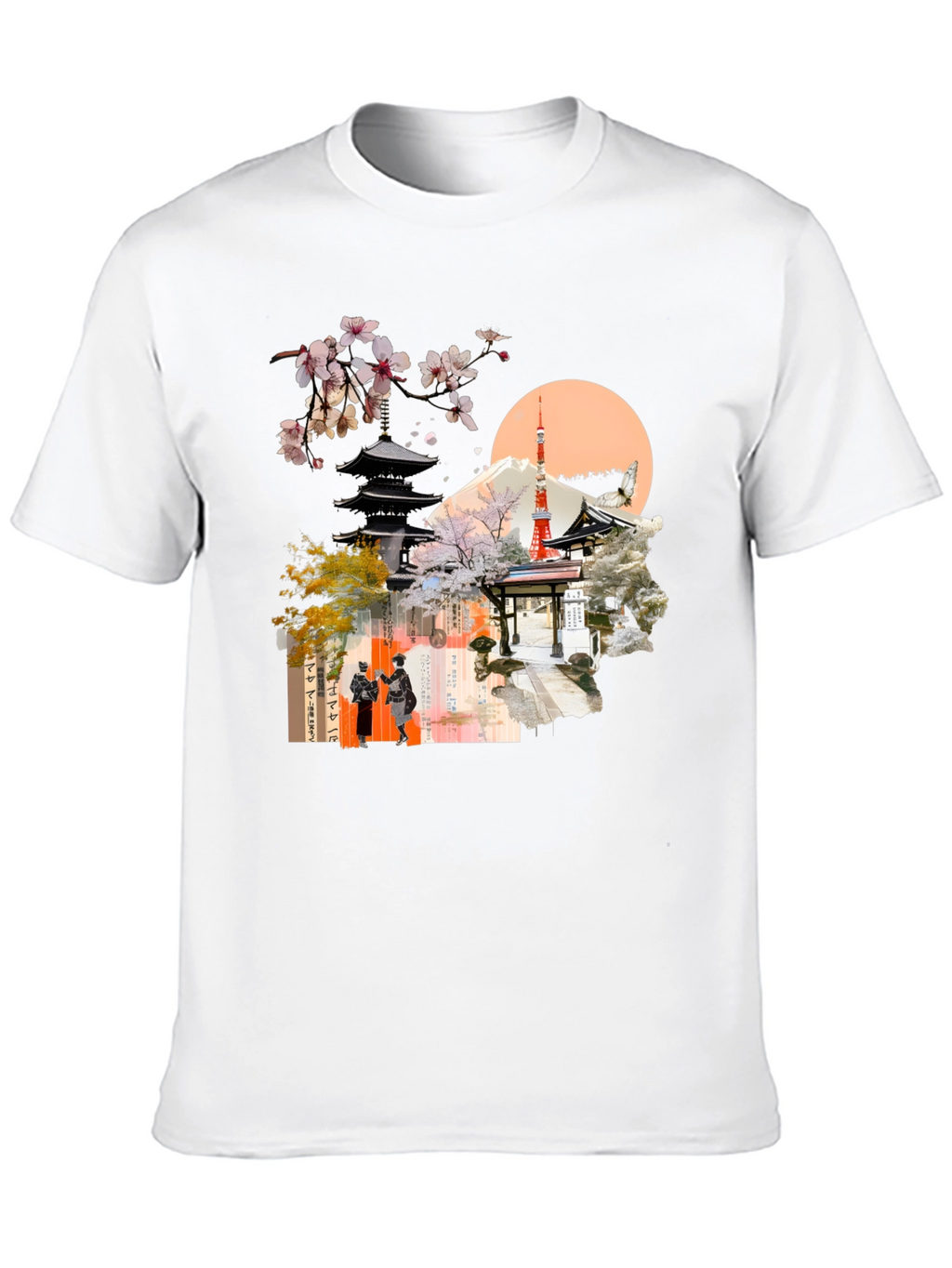 Japanese Inspired Graphic Print Tee