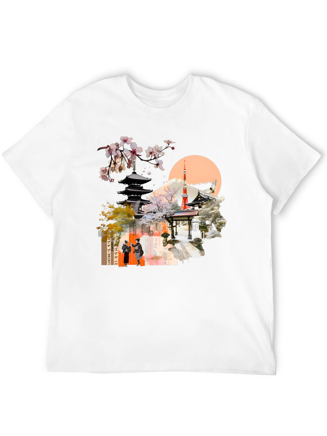 Japanese Inspired Graphic Print Tee
