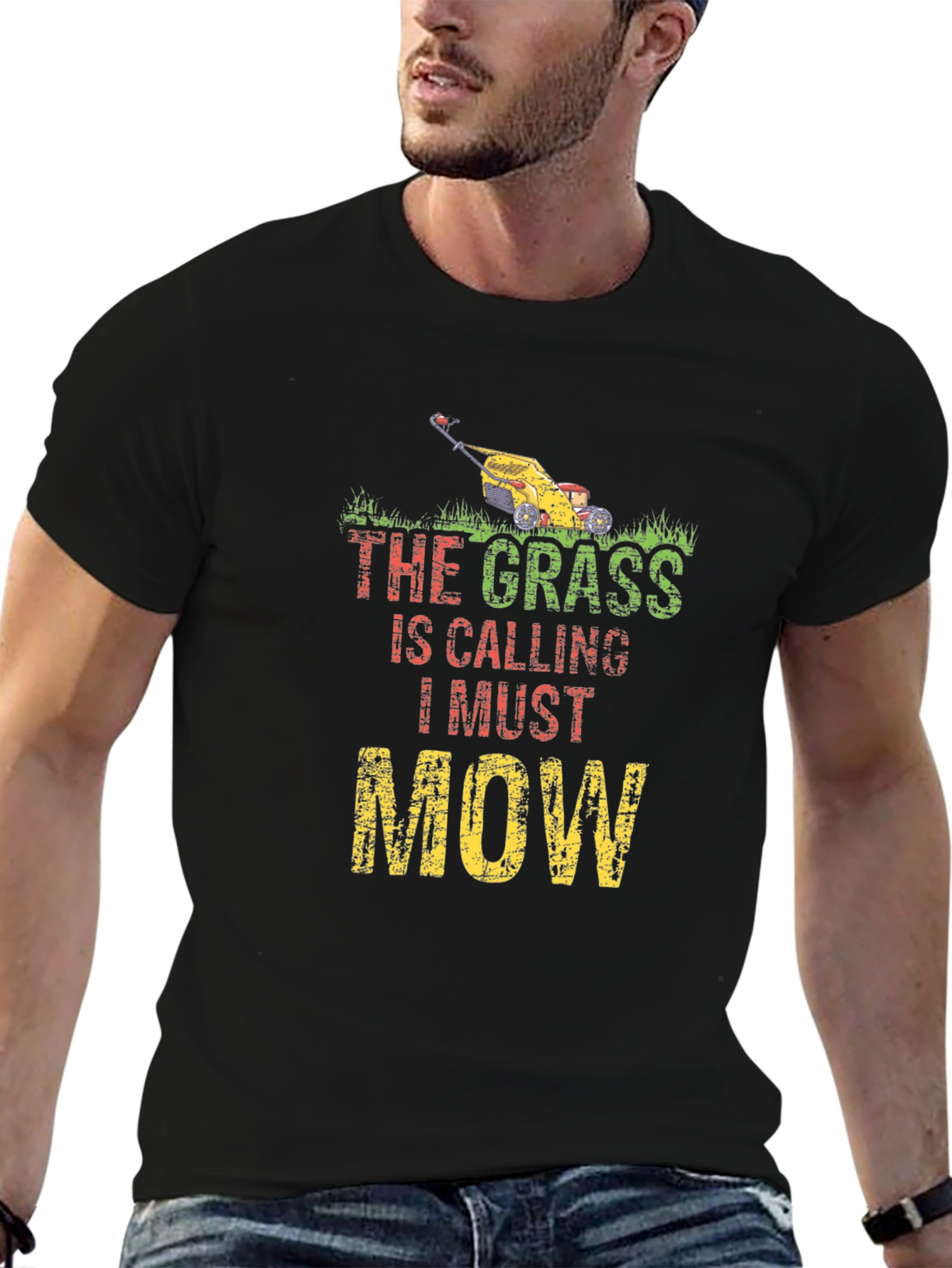 The Grass is Calling I Must Mow T-Shirt