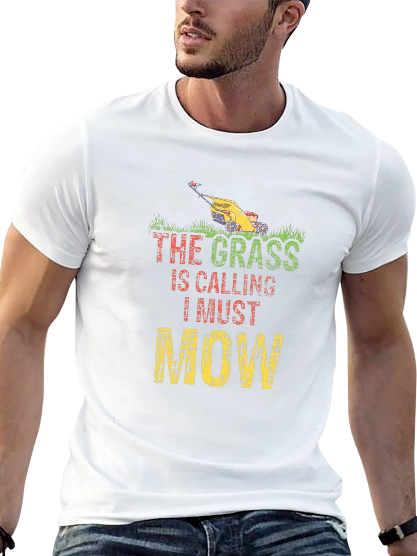 The Grass is Calling I Must Mow T-Shirt