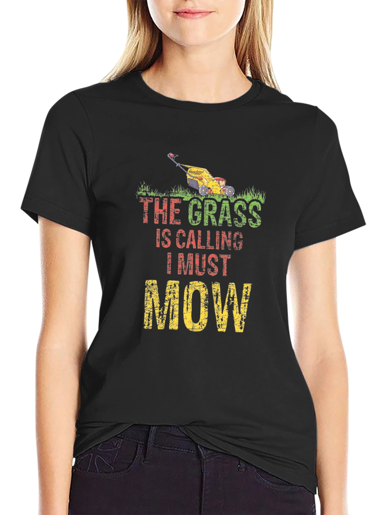 The Grass is Calling I Must Mow T-Shirt