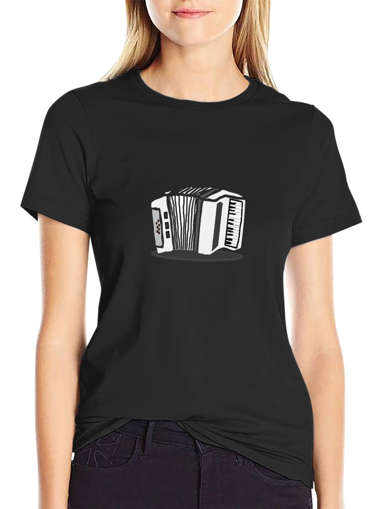 Accordion Graphic T-Shirt