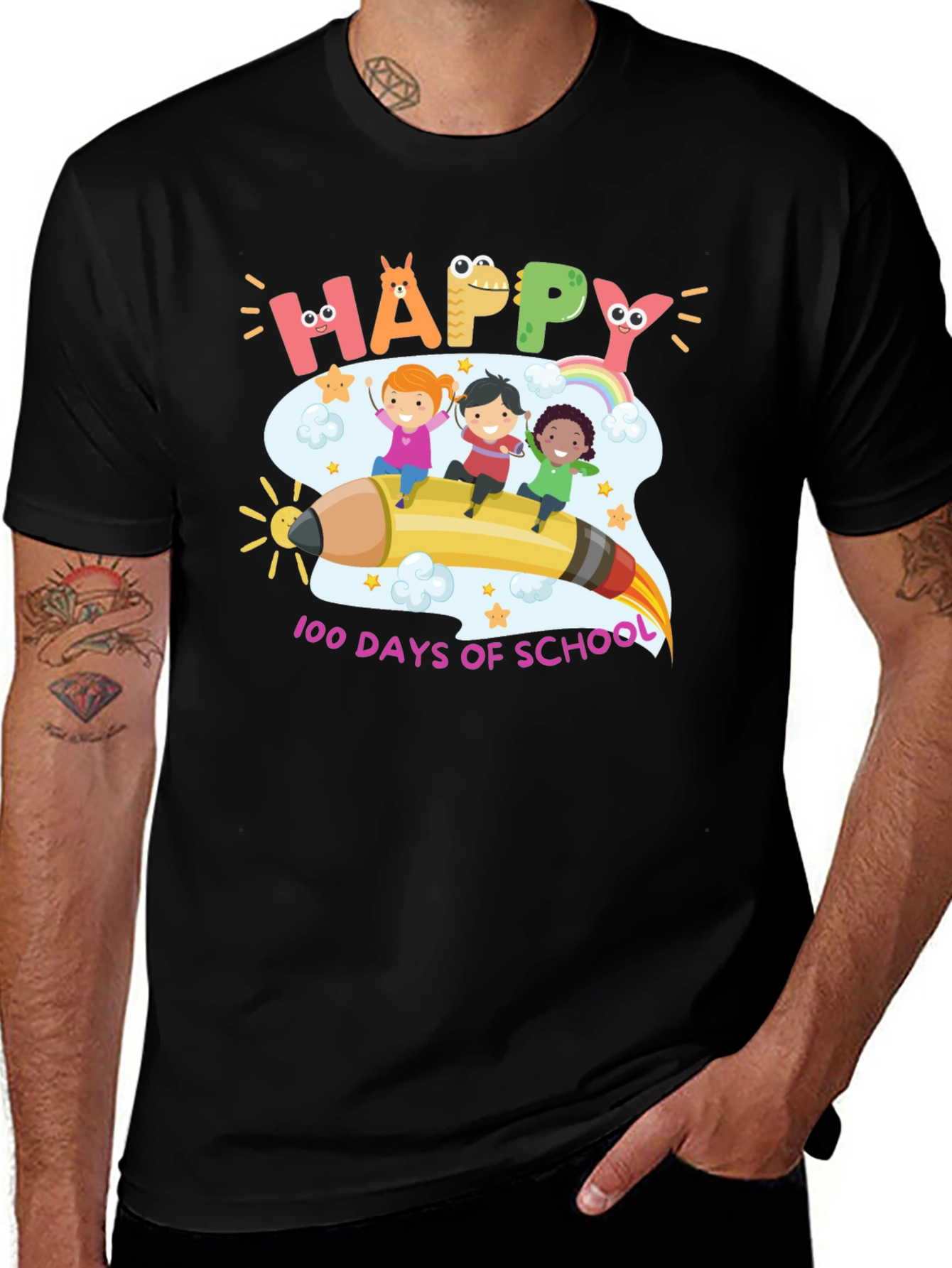Happy 100 Days of School T-Shirt