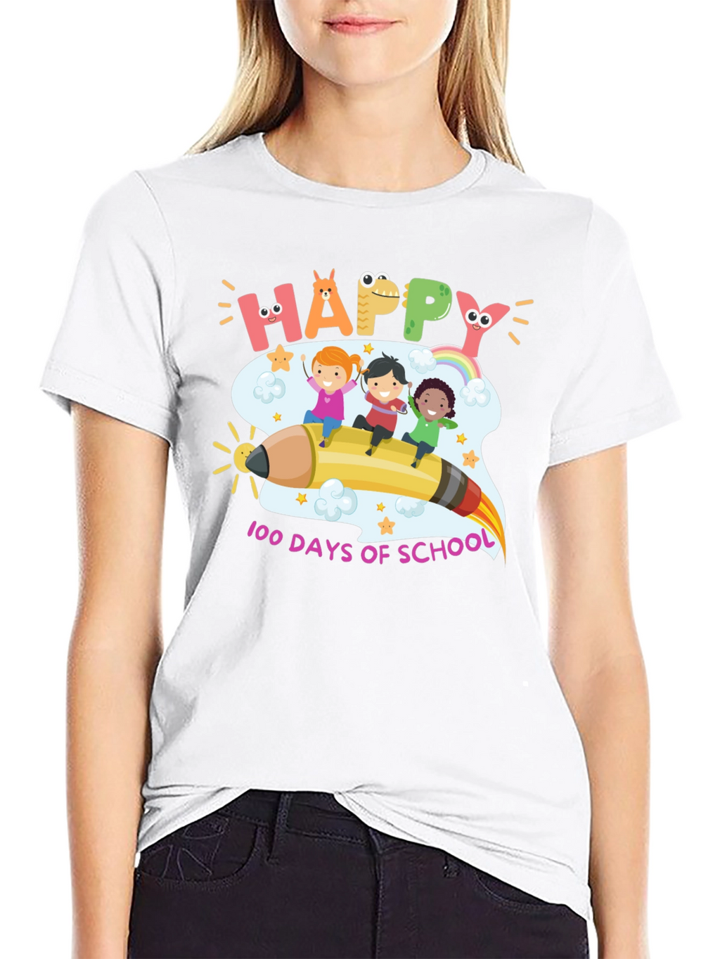 Happy 100 Days of School T-Shirt