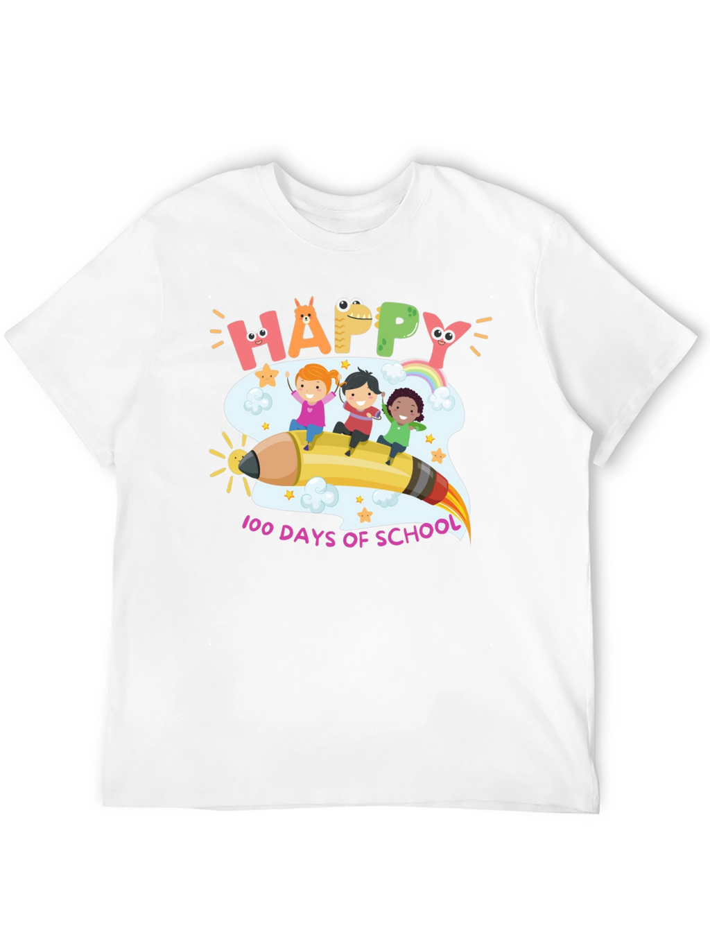 Happy 100 Days of School T-Shirt