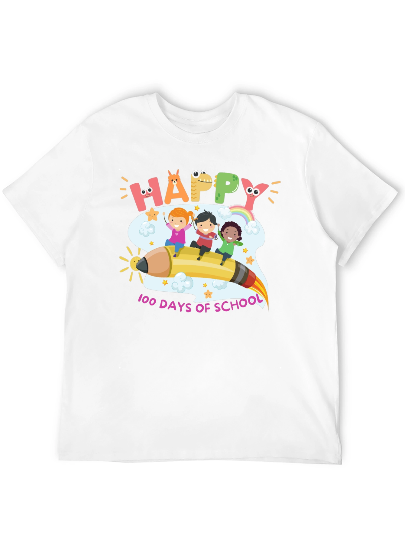 Happy 100 Days of School T-Shirt