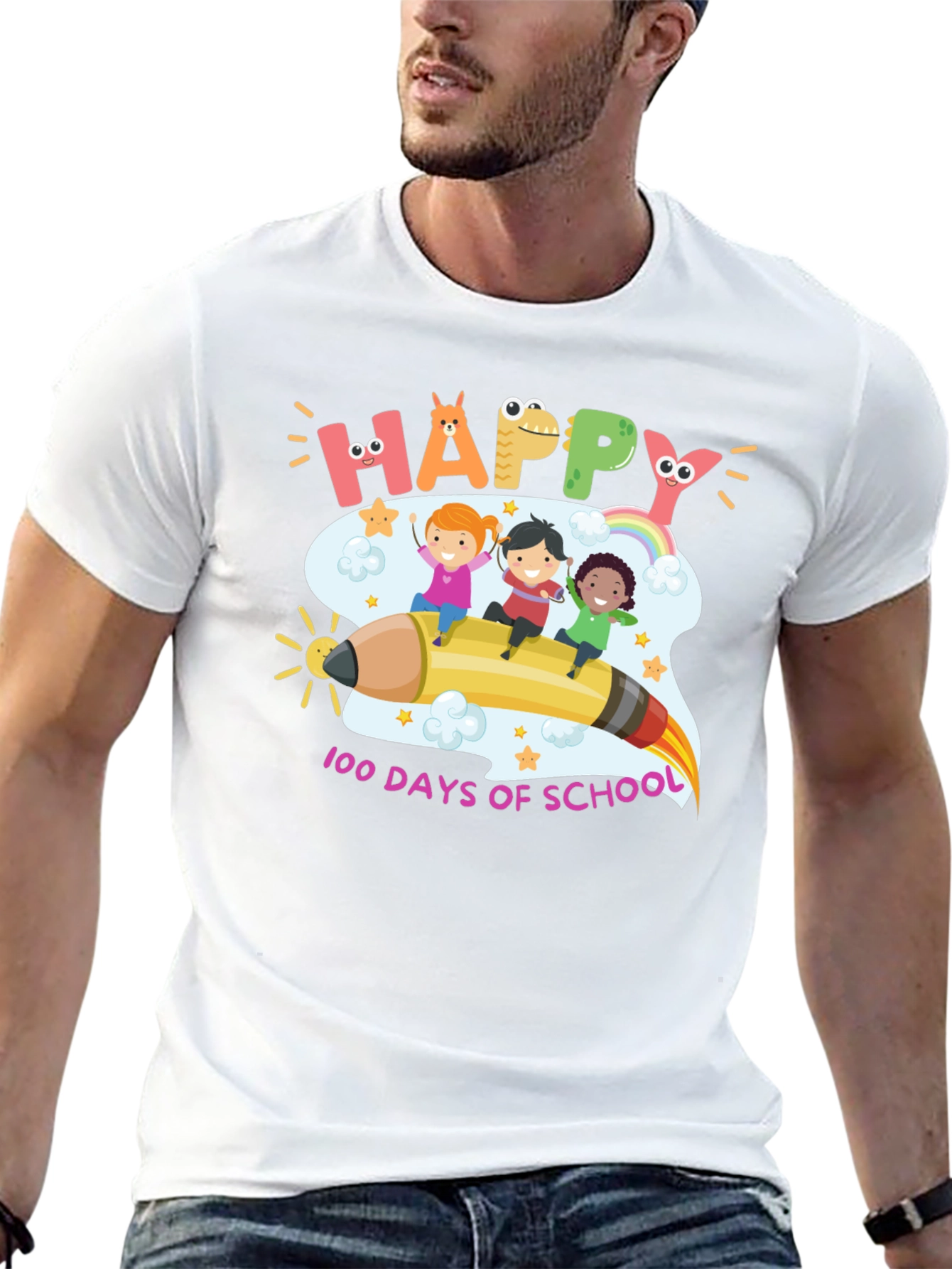 Happy 100 Days of School T-Shirt