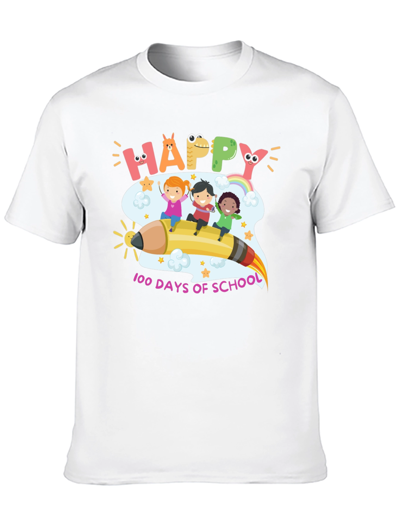 Happy 100 Days of School T-Shirt