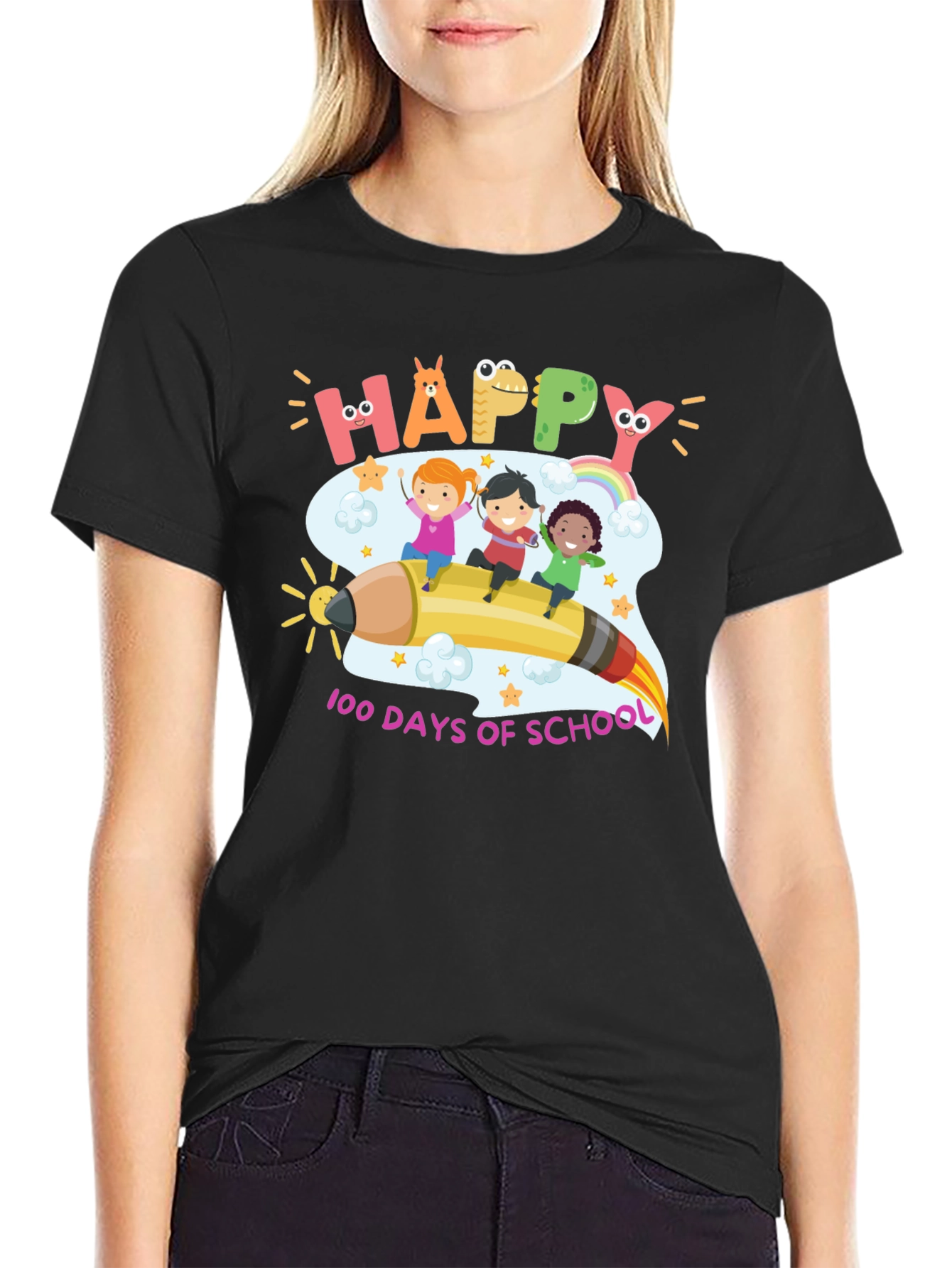 Happy 100 Days of School T-Shirt