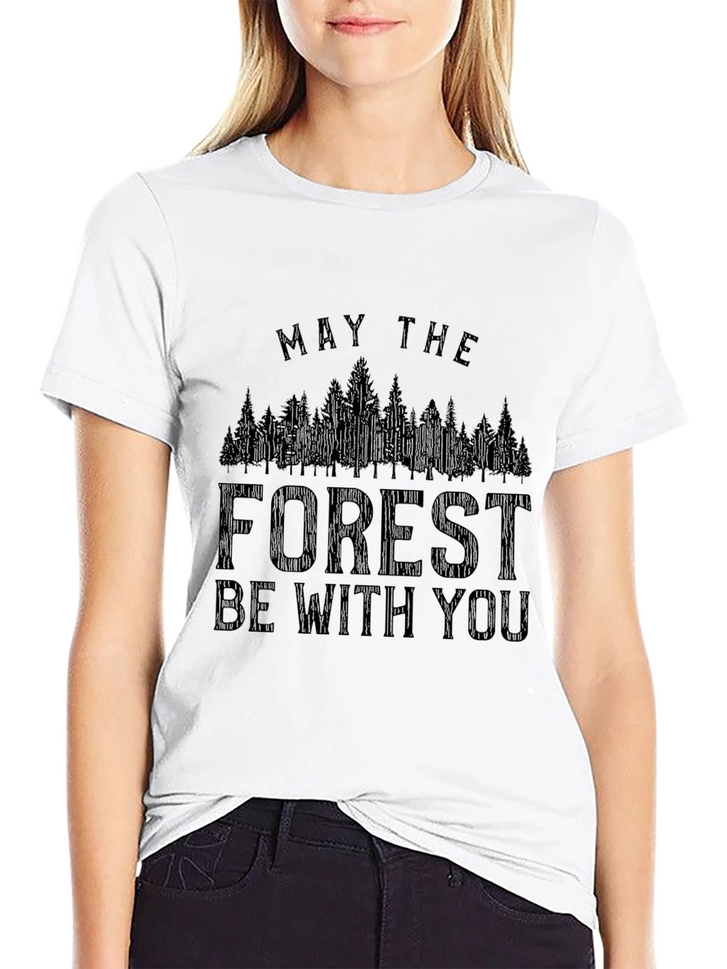 May the Forest Be With You Graphic T-Shirt