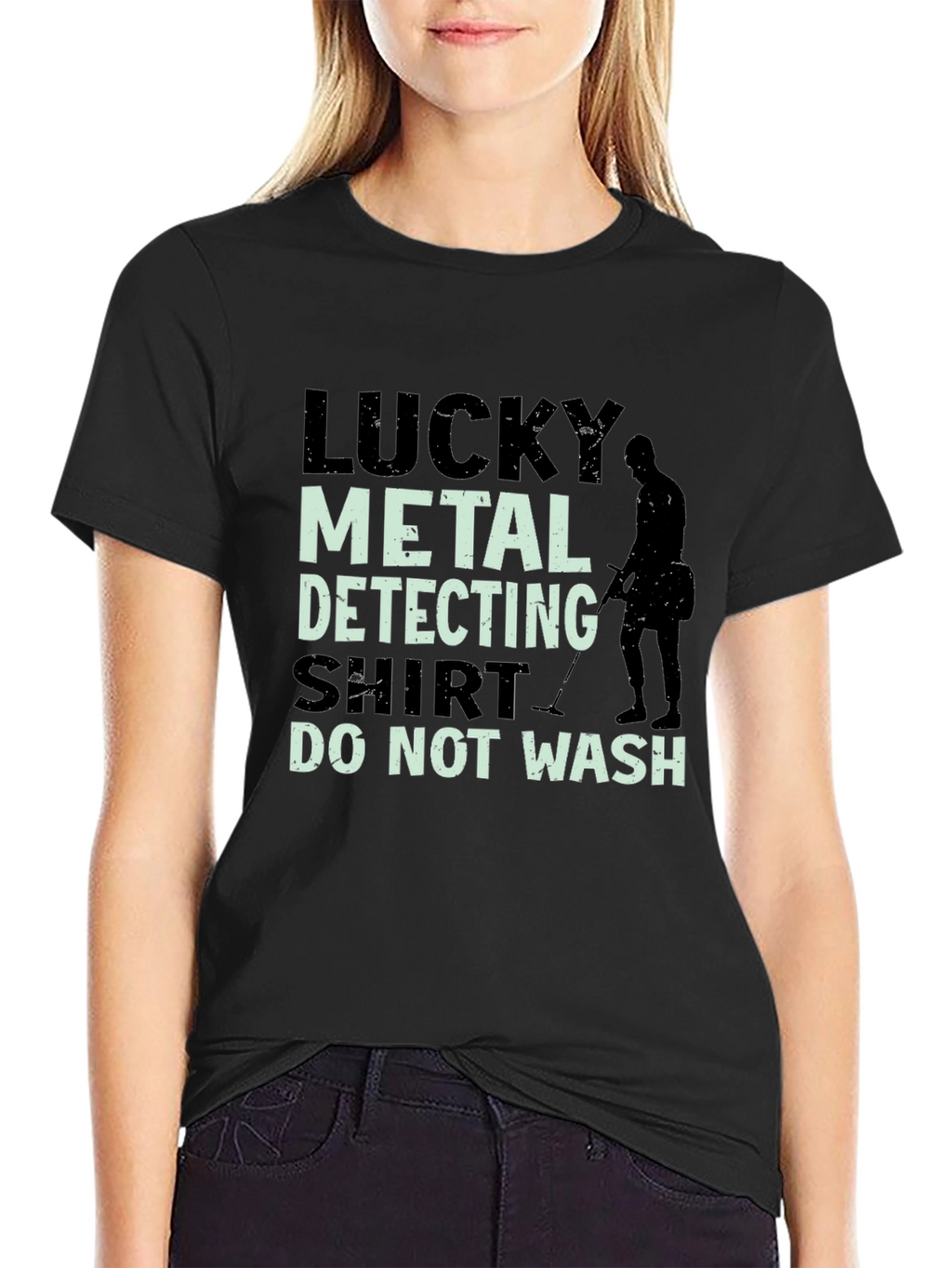 Lucky Metal Detecting Shirt - Funny Detectorist Tee