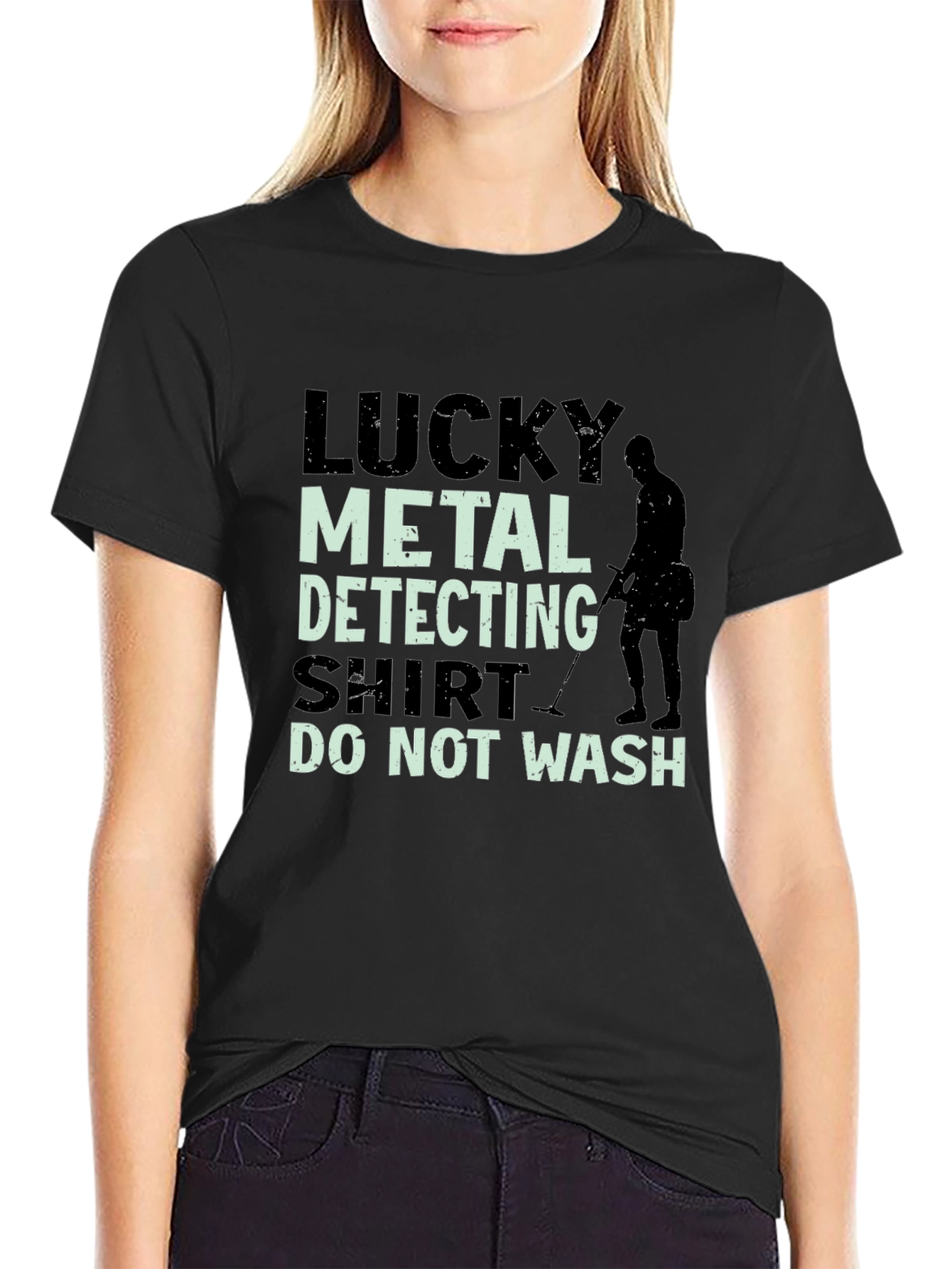Lucky Metal Detecting Shirt - Funny Detectorist Tee