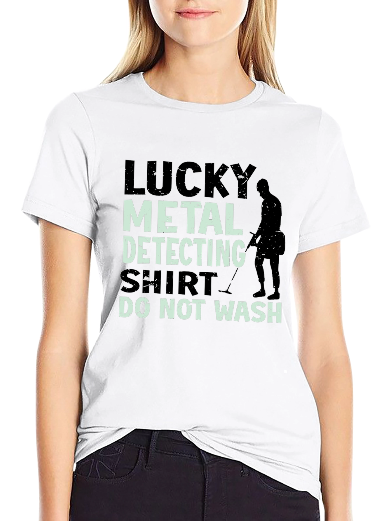Lucky Metal Detecting Shirt - Funny Detectorist Tee