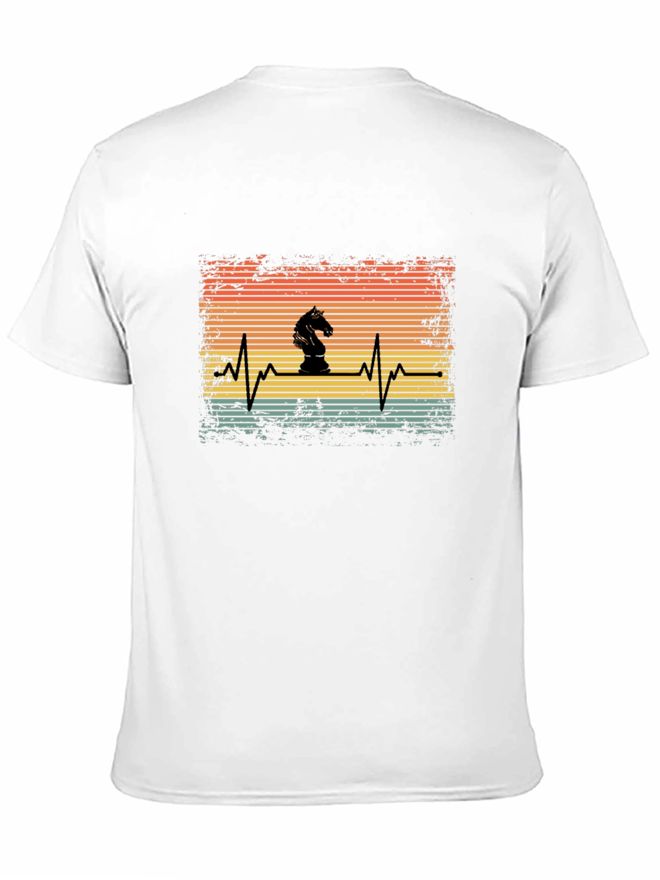 Chess Knight Heartbeat T-Shirt