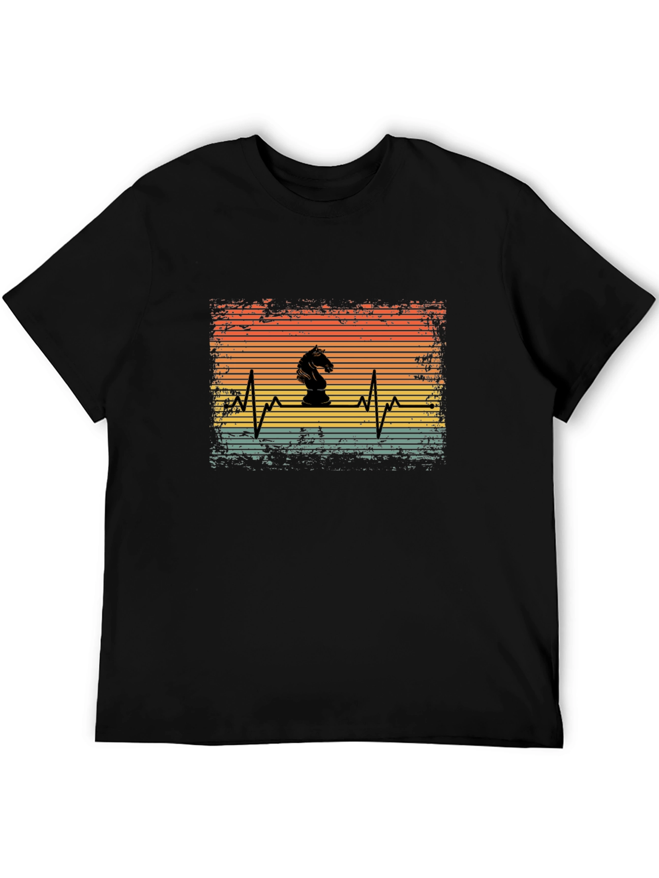 Chess Knight Heartbeat T-Shirt