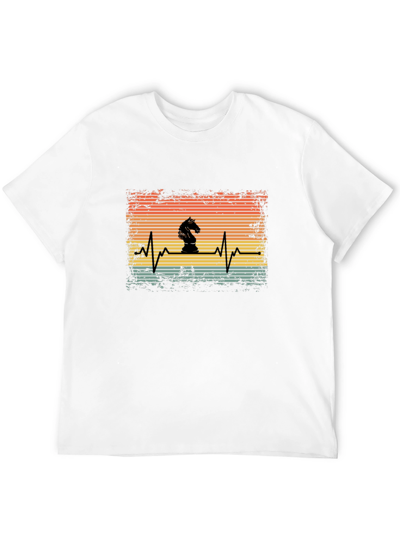 Chess Knight Heartbeat T-Shirt