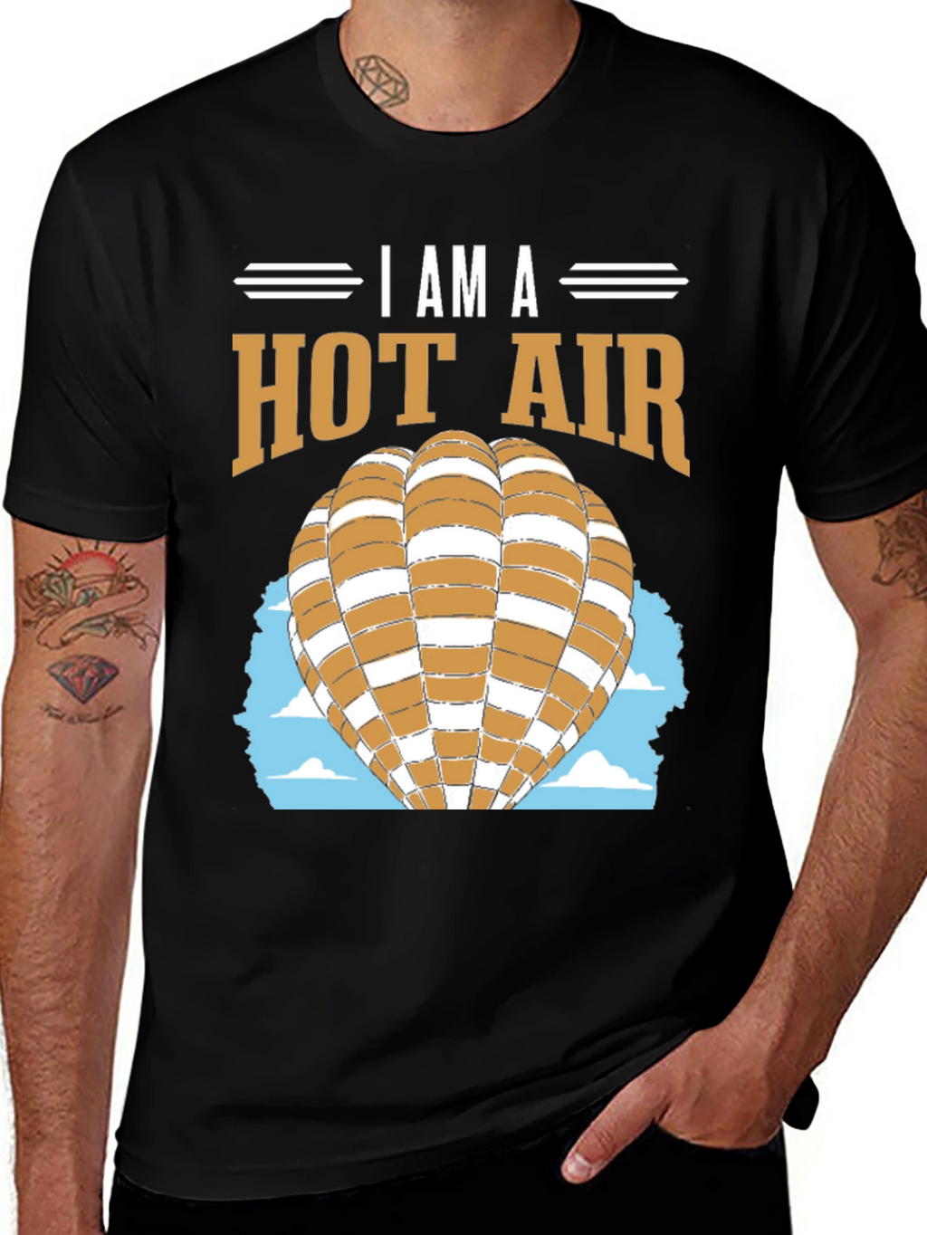 I am a Hot Air Balloon T-Shirt