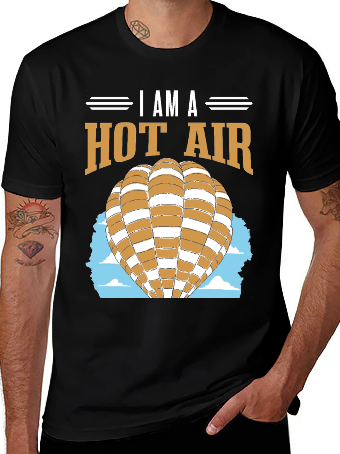 I am a Hot Air Balloon T-Shirt