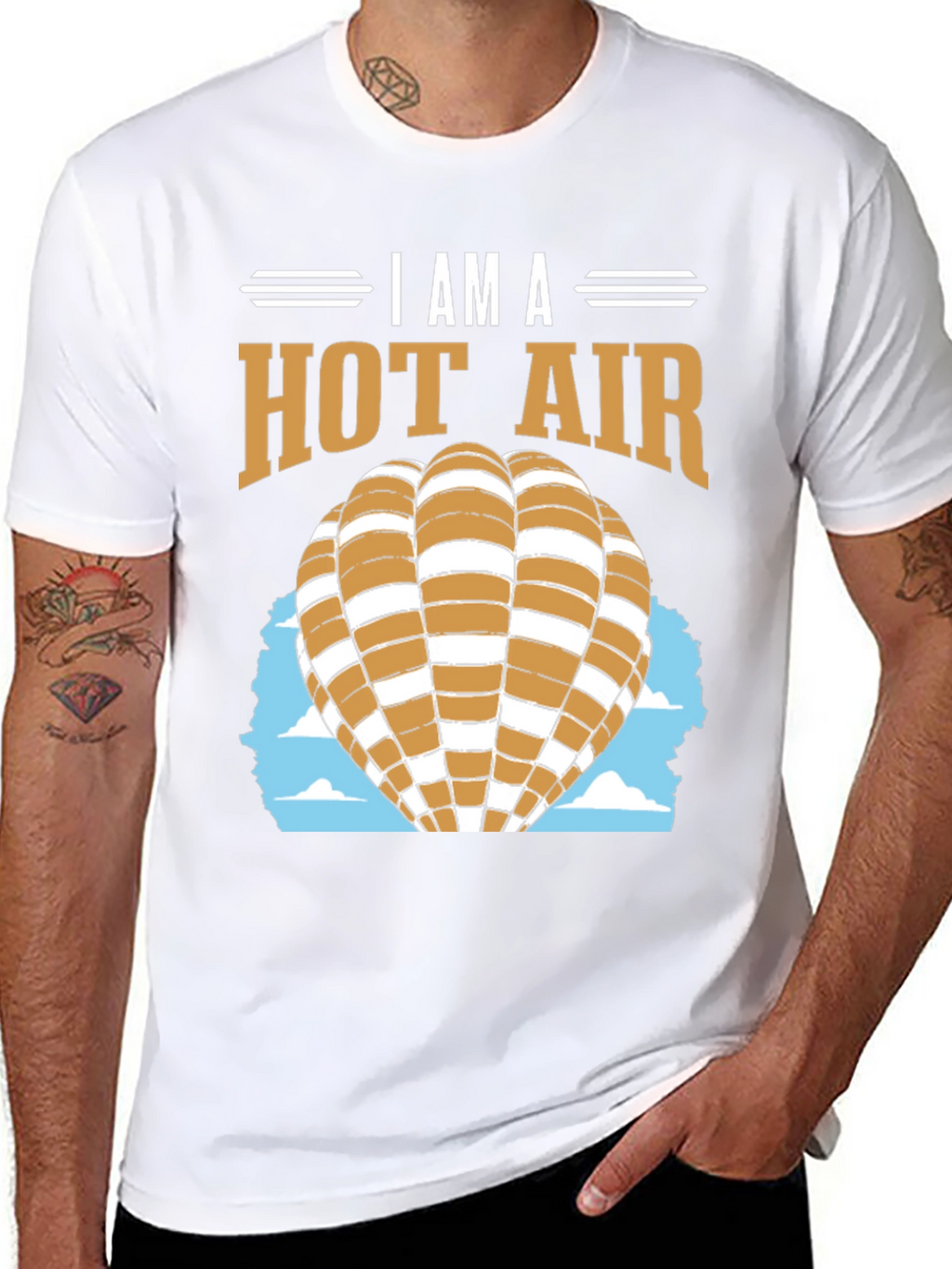I am a Hot Air Balloon T-Shirt