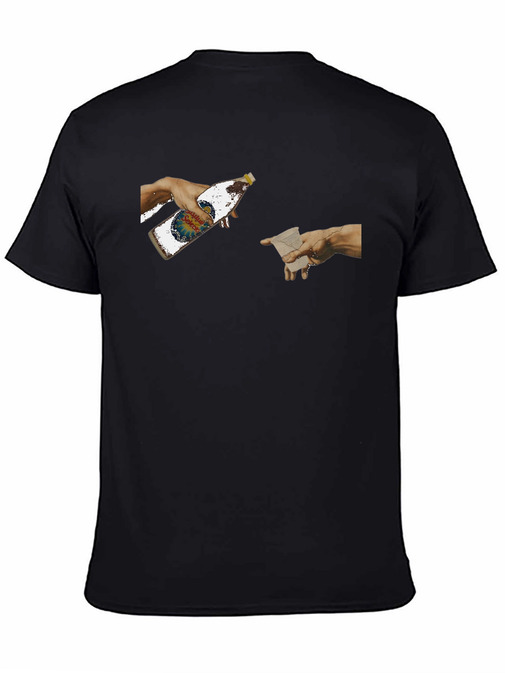 Creation Beer T-Shirt - Funny Michelangelo Art Tee
