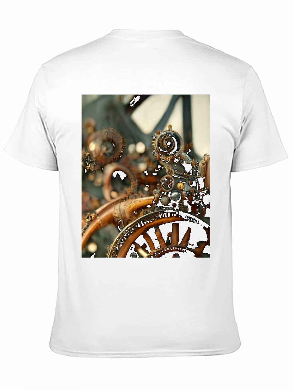 Steampunk Gear T-Shirt - Unique Design