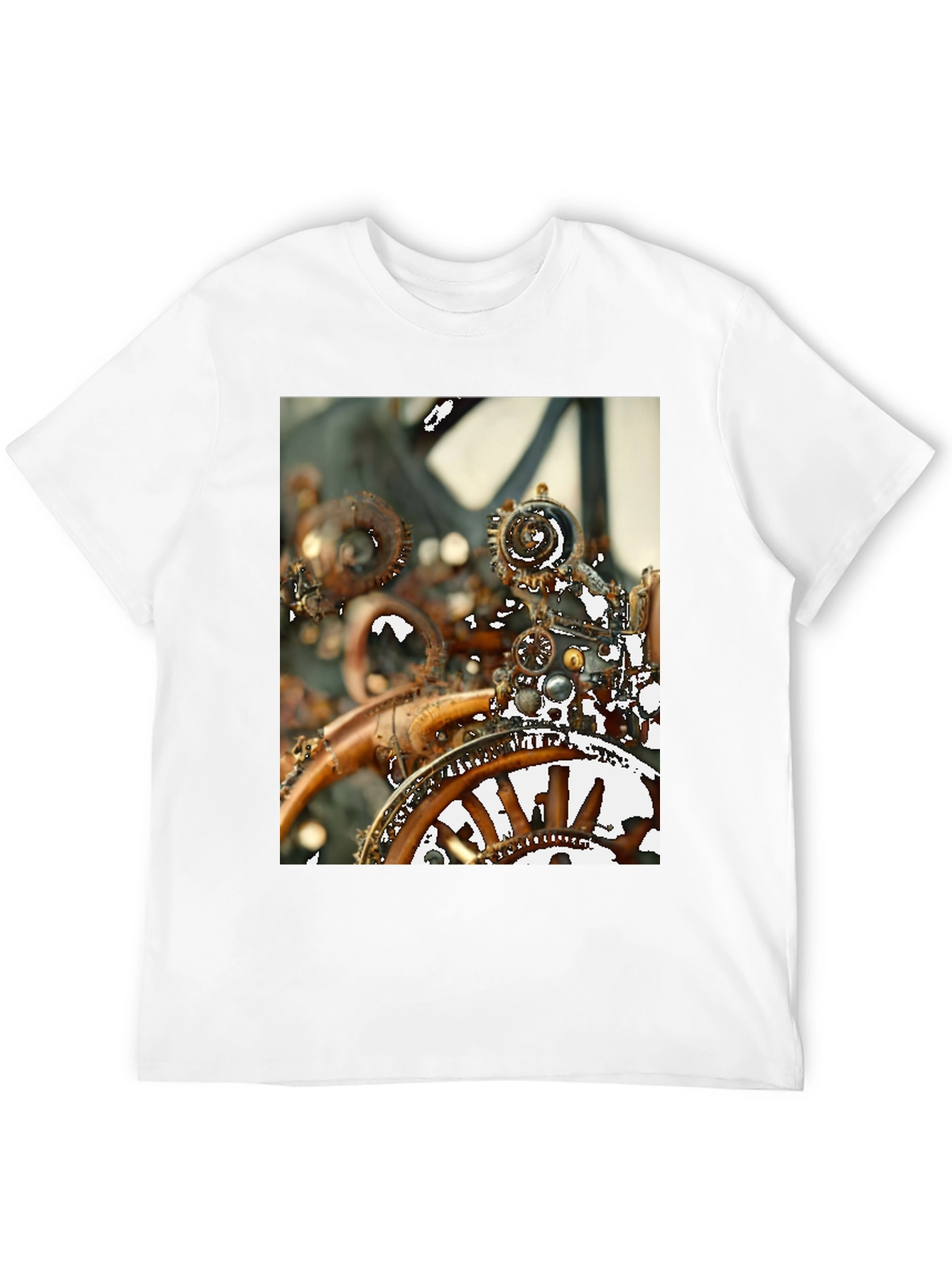 Steampunk Gear T-Shirt - Unique Design