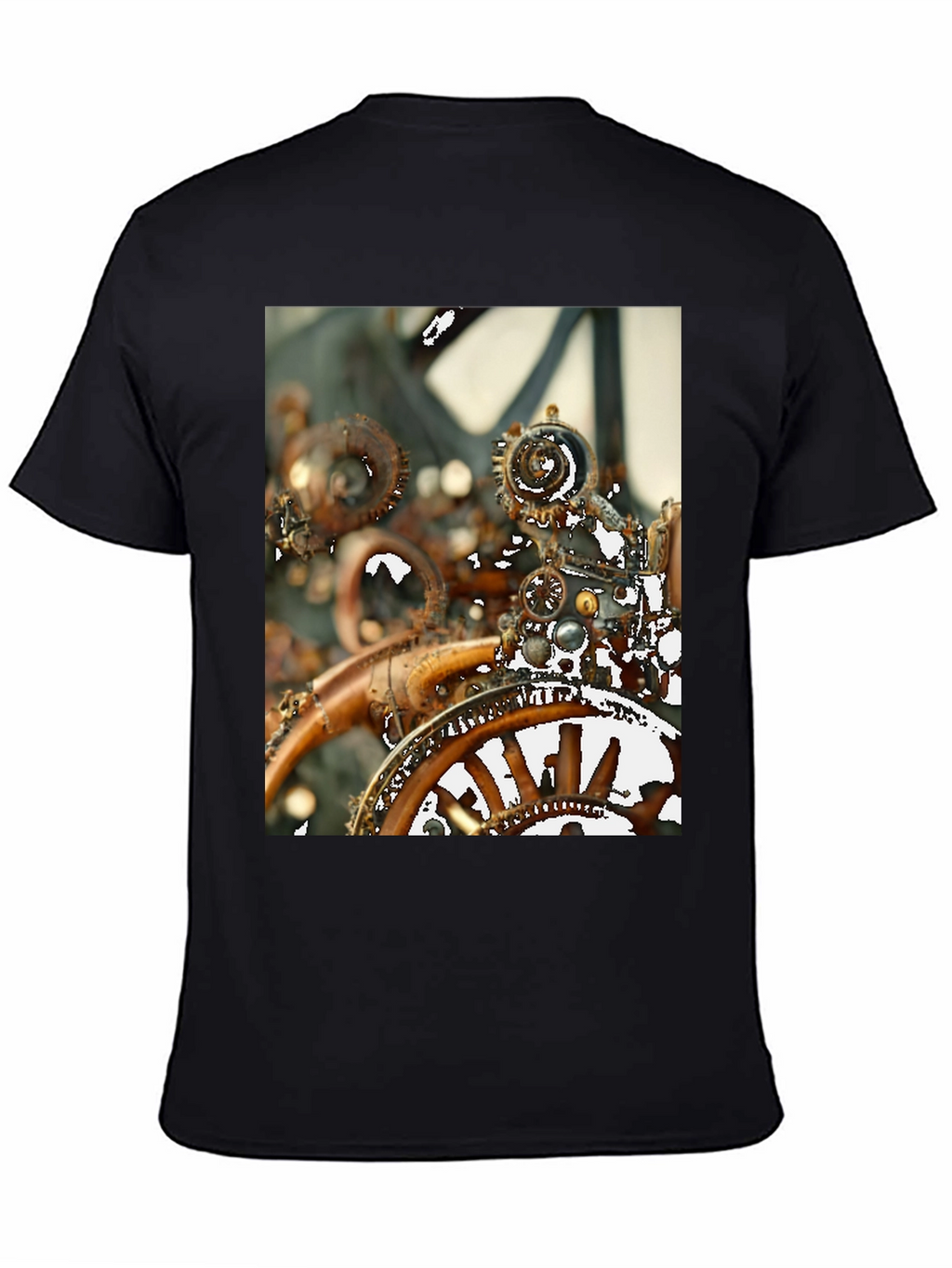 Steampunk Gear T-Shirt - Unique Design
