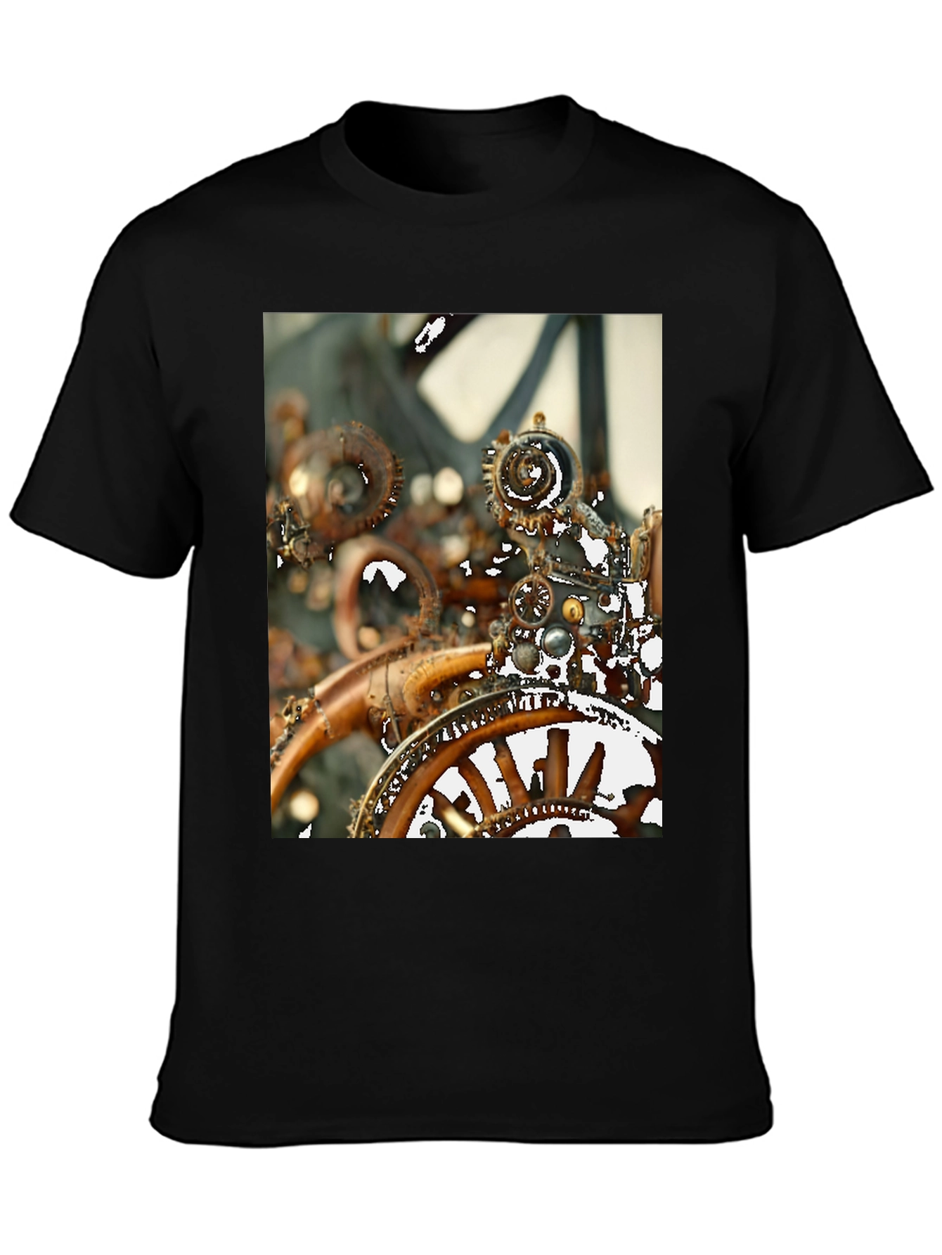 Steampunk Gear T-Shirt - Unique Design