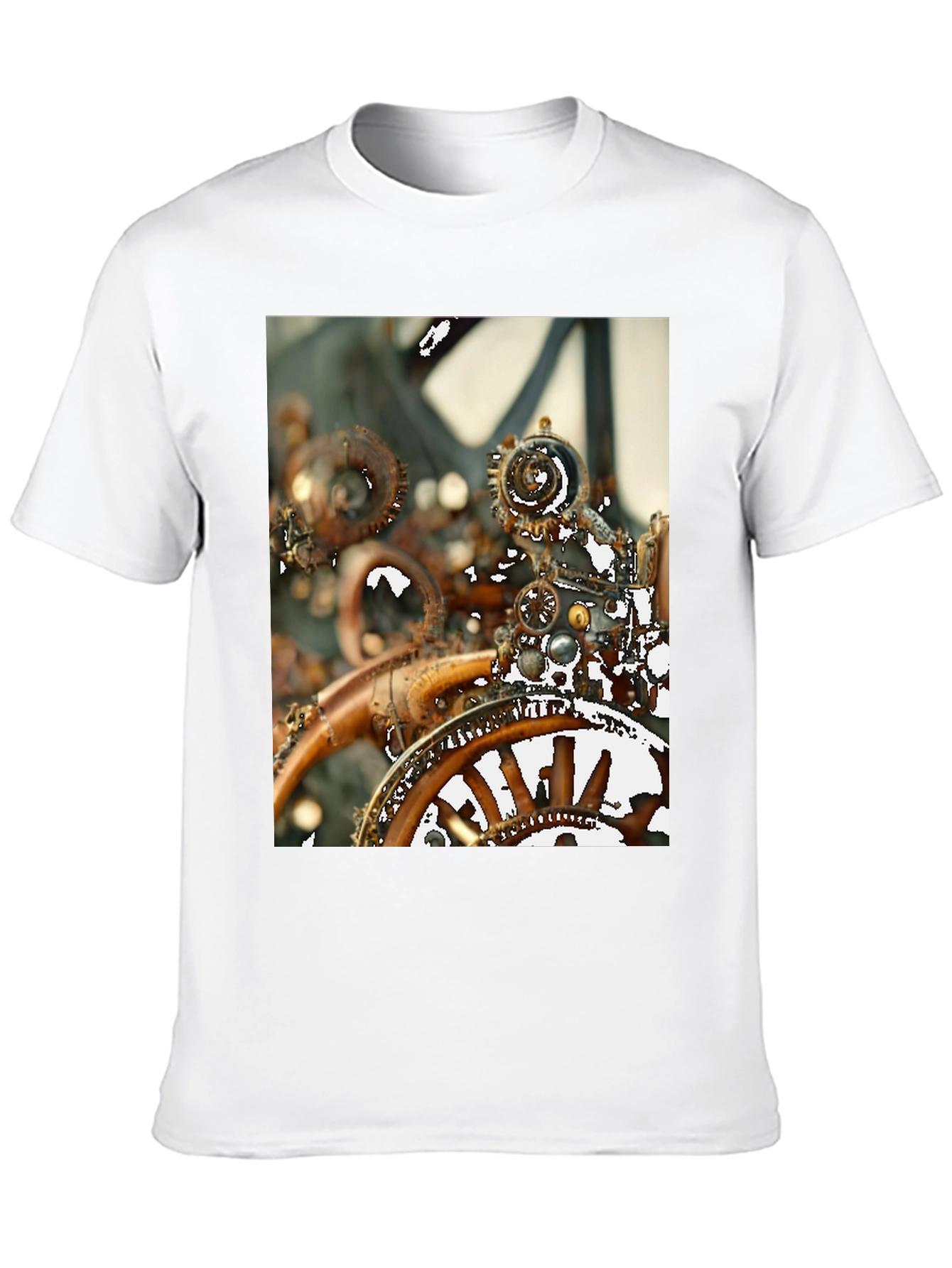 Steampunk Gear T-Shirt - Unique Design