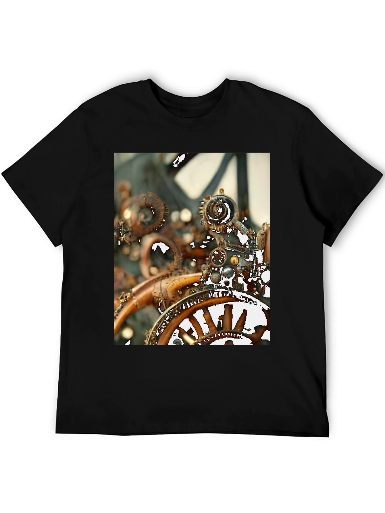 Steampunk Gear T-Shirt - Unique Design