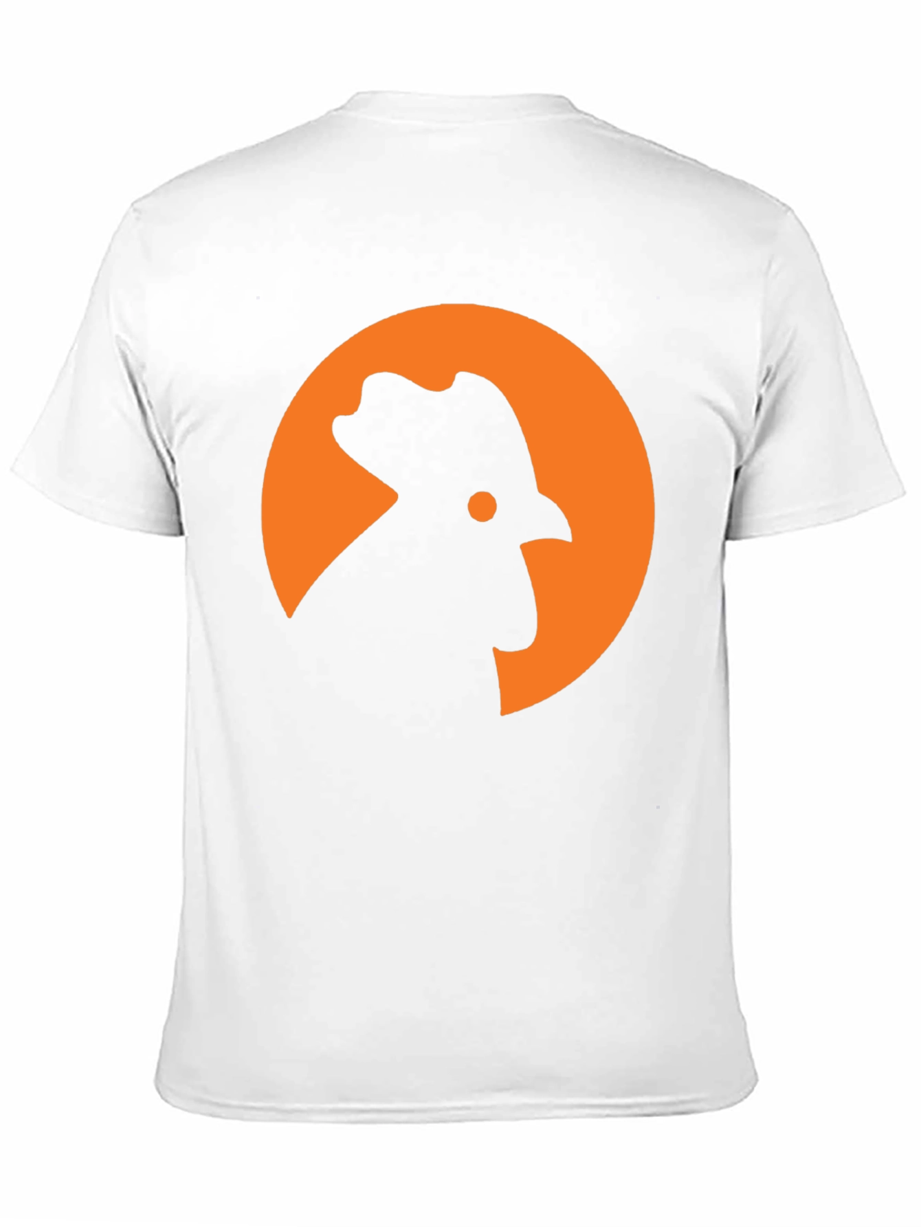 Rooster Silhouette T-Shirt - Modern Graphic Tee