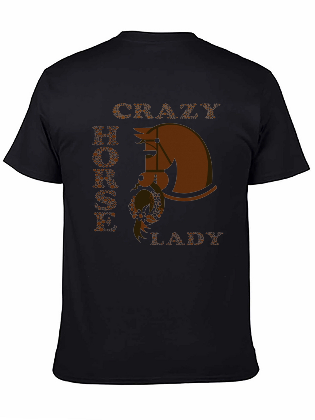 Crazy Horse Lady T-Shirt - Equestrian Style
