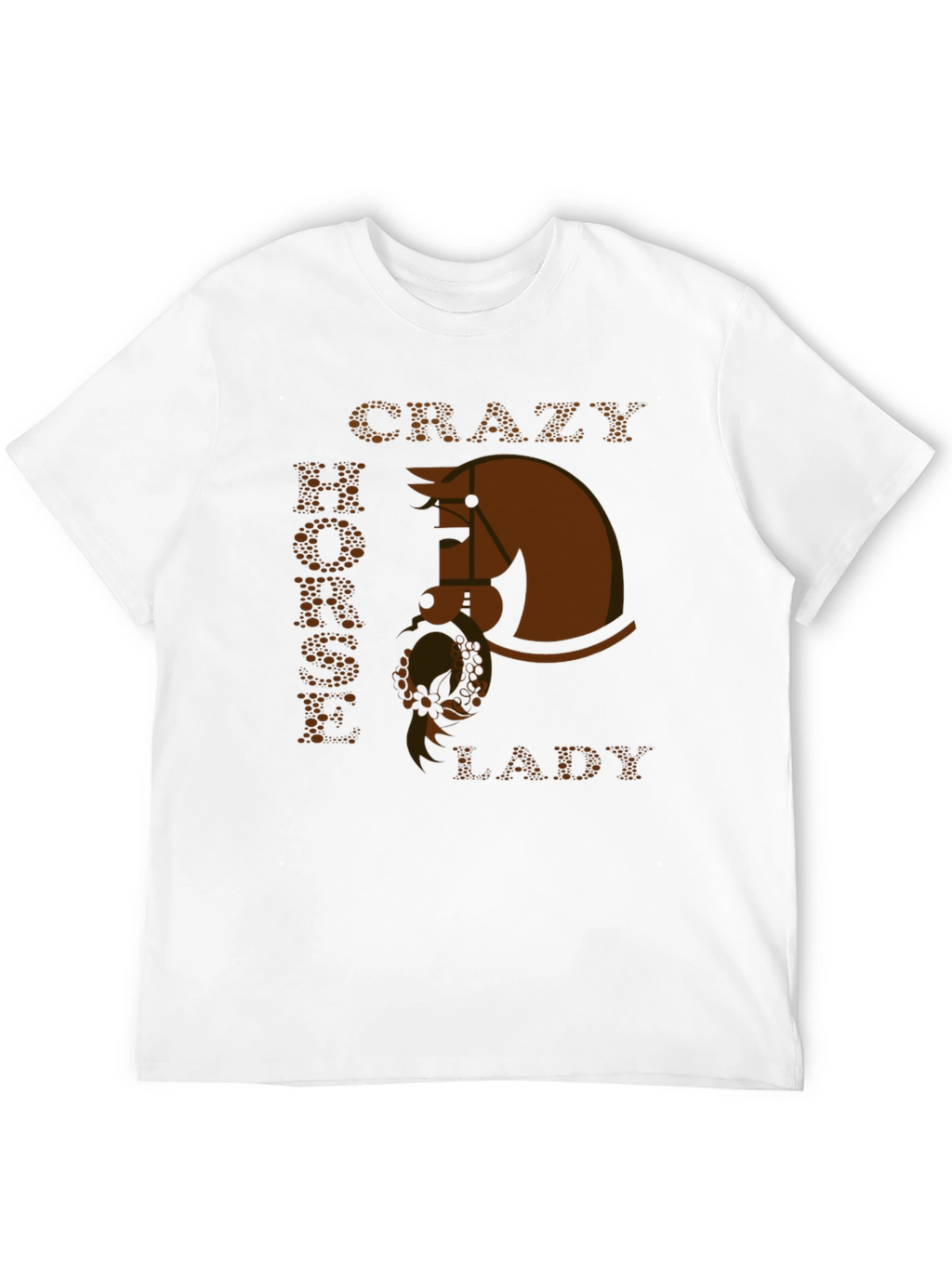 Crazy Horse Lady T-Shirt - Equestrian Style