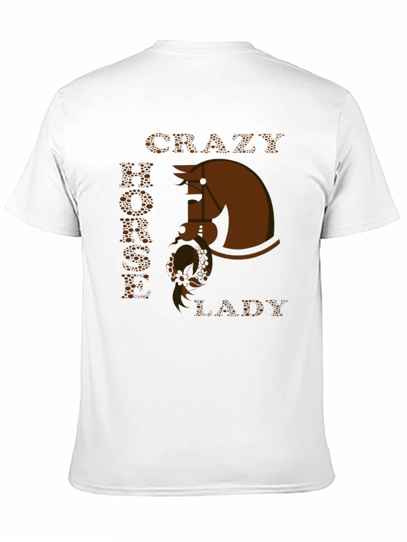 Crazy Horse Lady T-Shirt - Equestrian Style